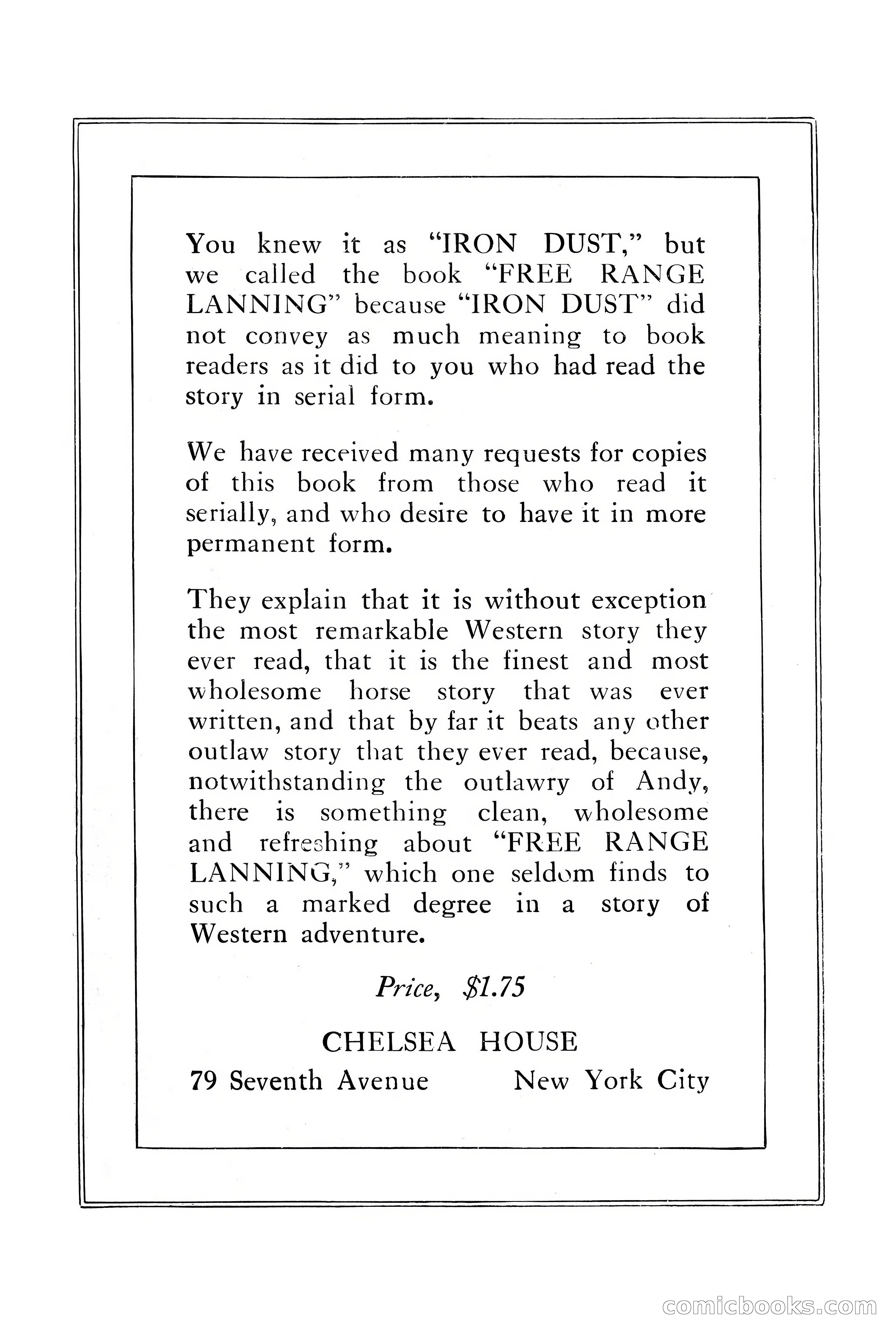 Top-Notch Magazine, July 15, 1922 — page 2 of 148