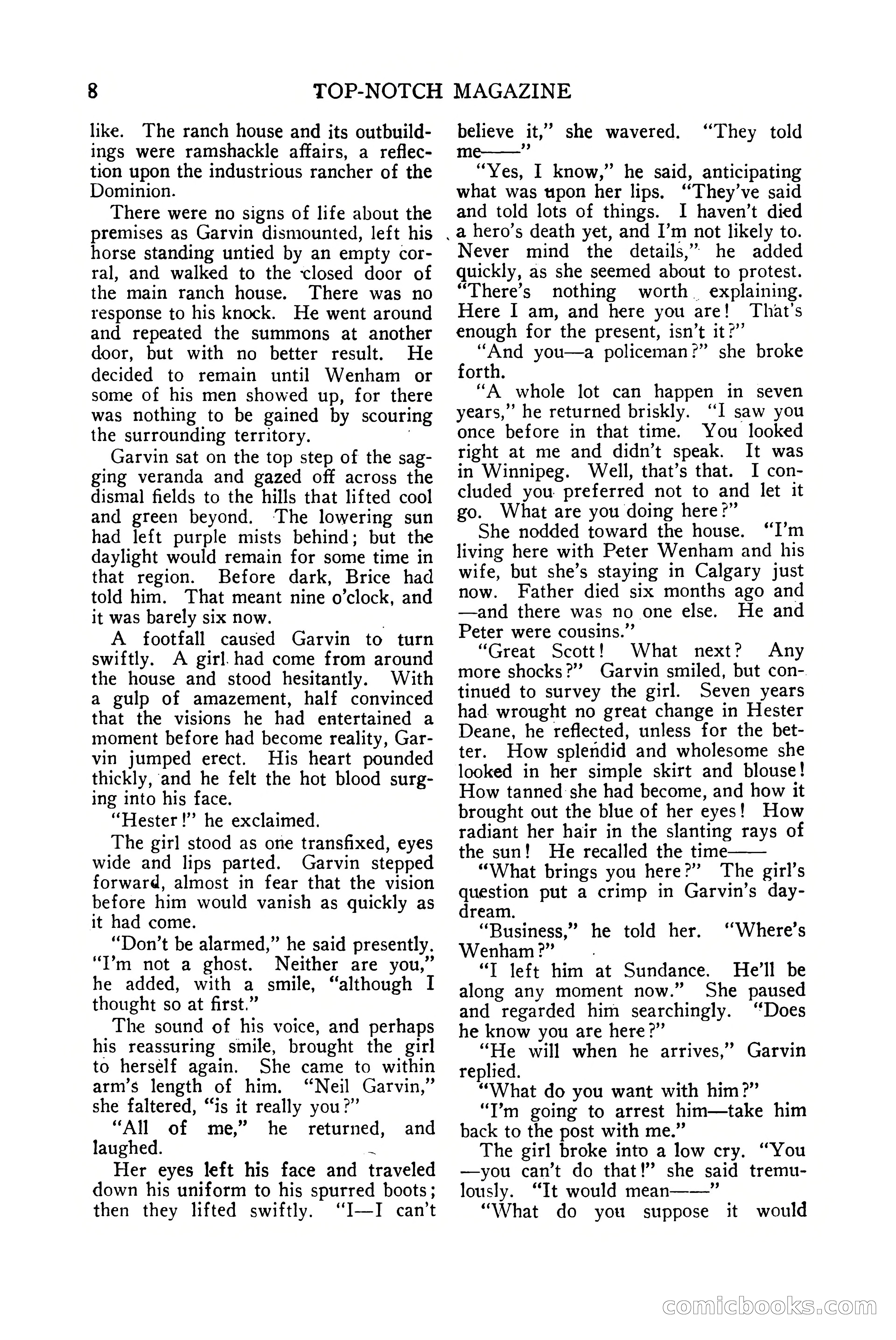 Top-Notch Magazine, July 15, 1922 — page 10 of 148