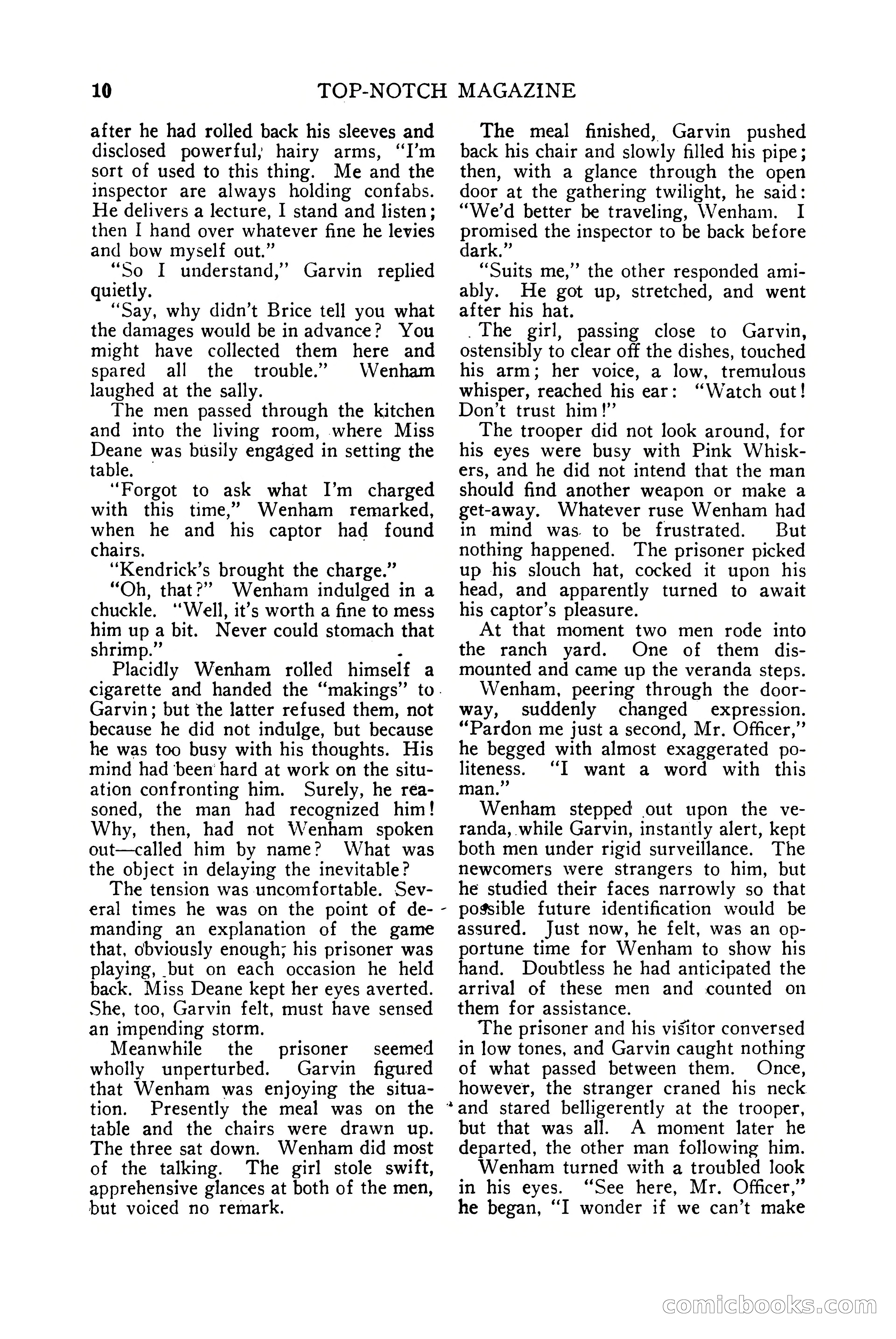 Top-Notch Magazine, July 15, 1922 — page 12 of 148