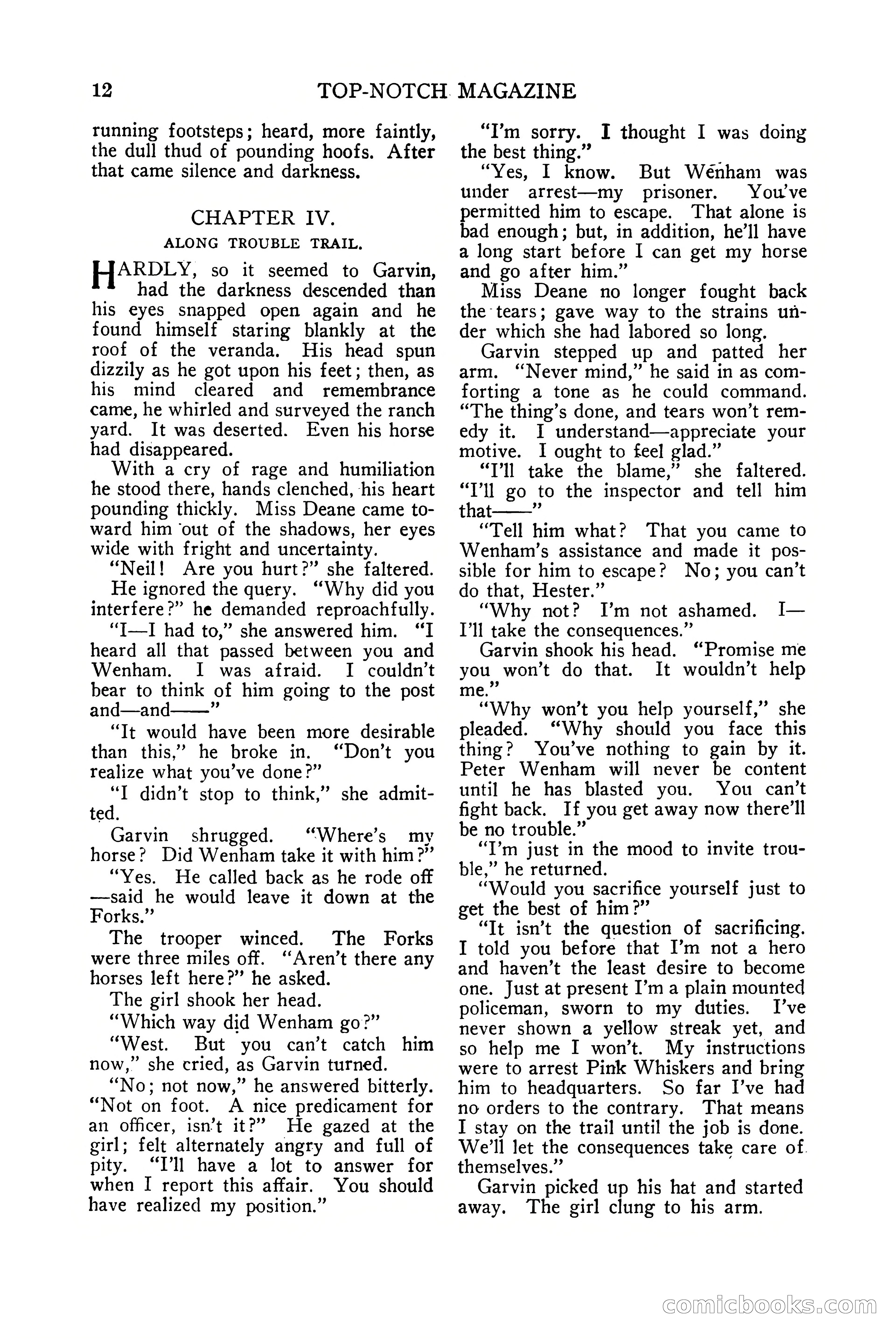 Top-Notch Magazine, July 15, 1922 — page 14 of 148