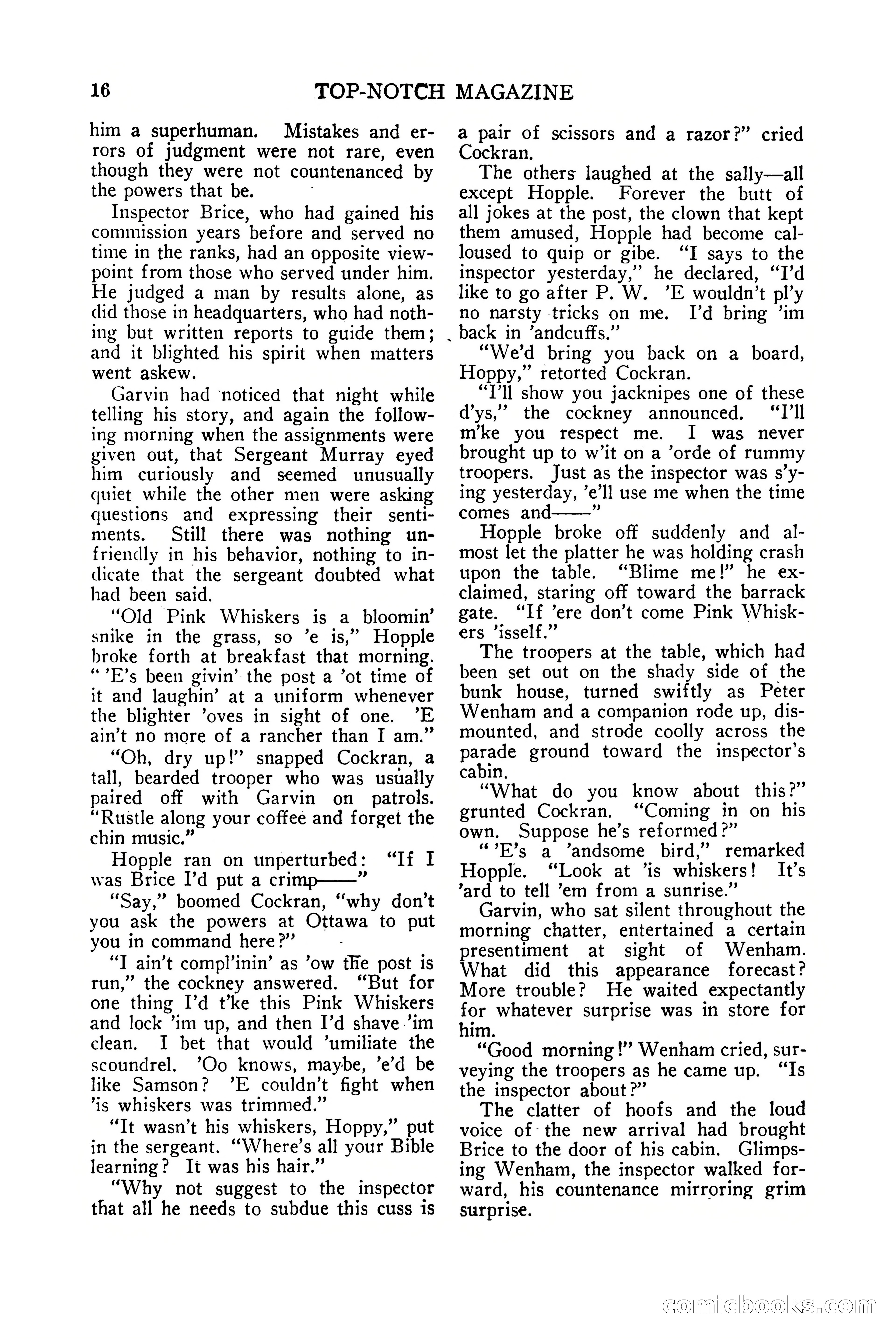 Top-Notch Magazine, July 15, 1922 — page 18 of 148