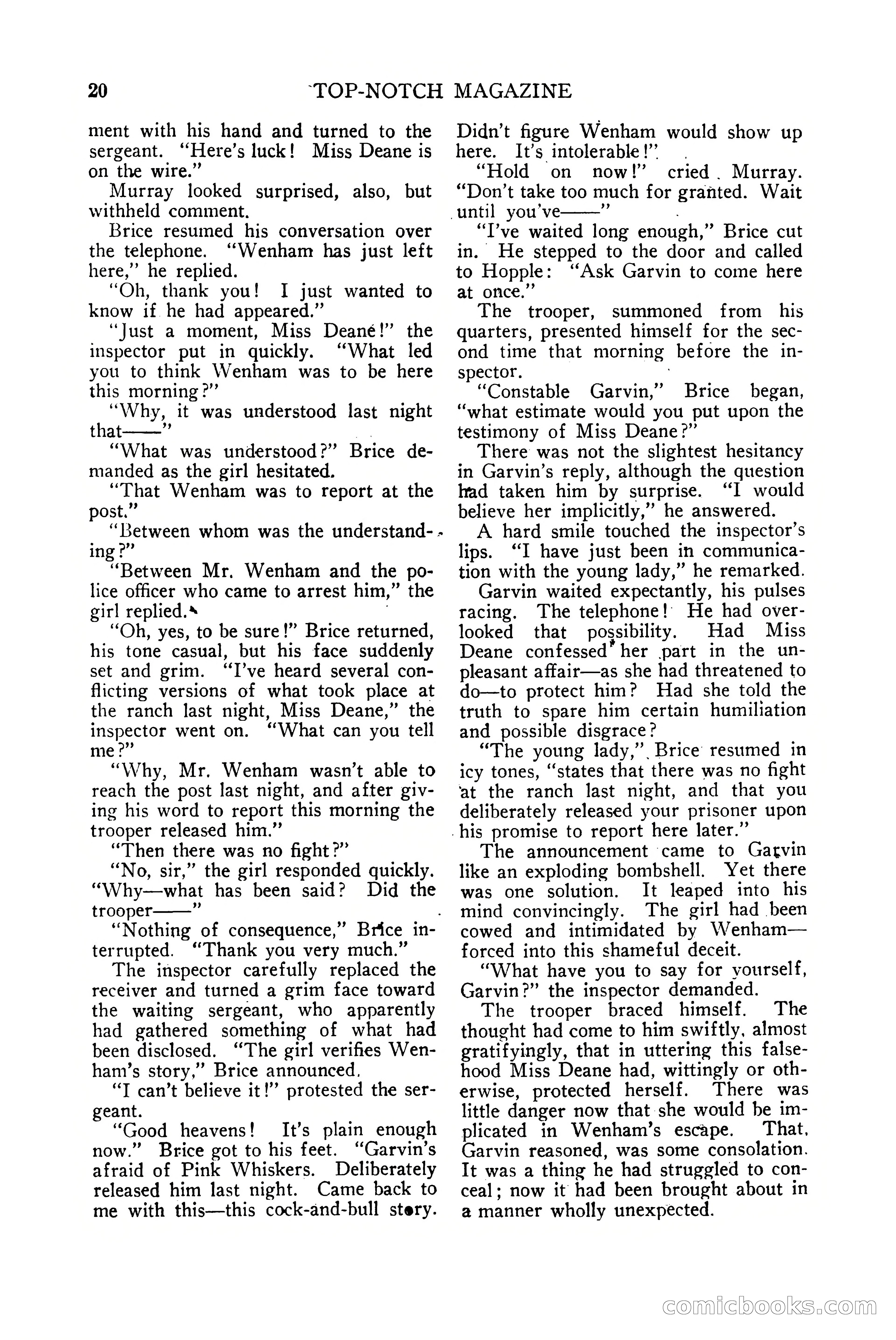 Top-Notch Magazine, July 15, 1922 — page 22 of 148