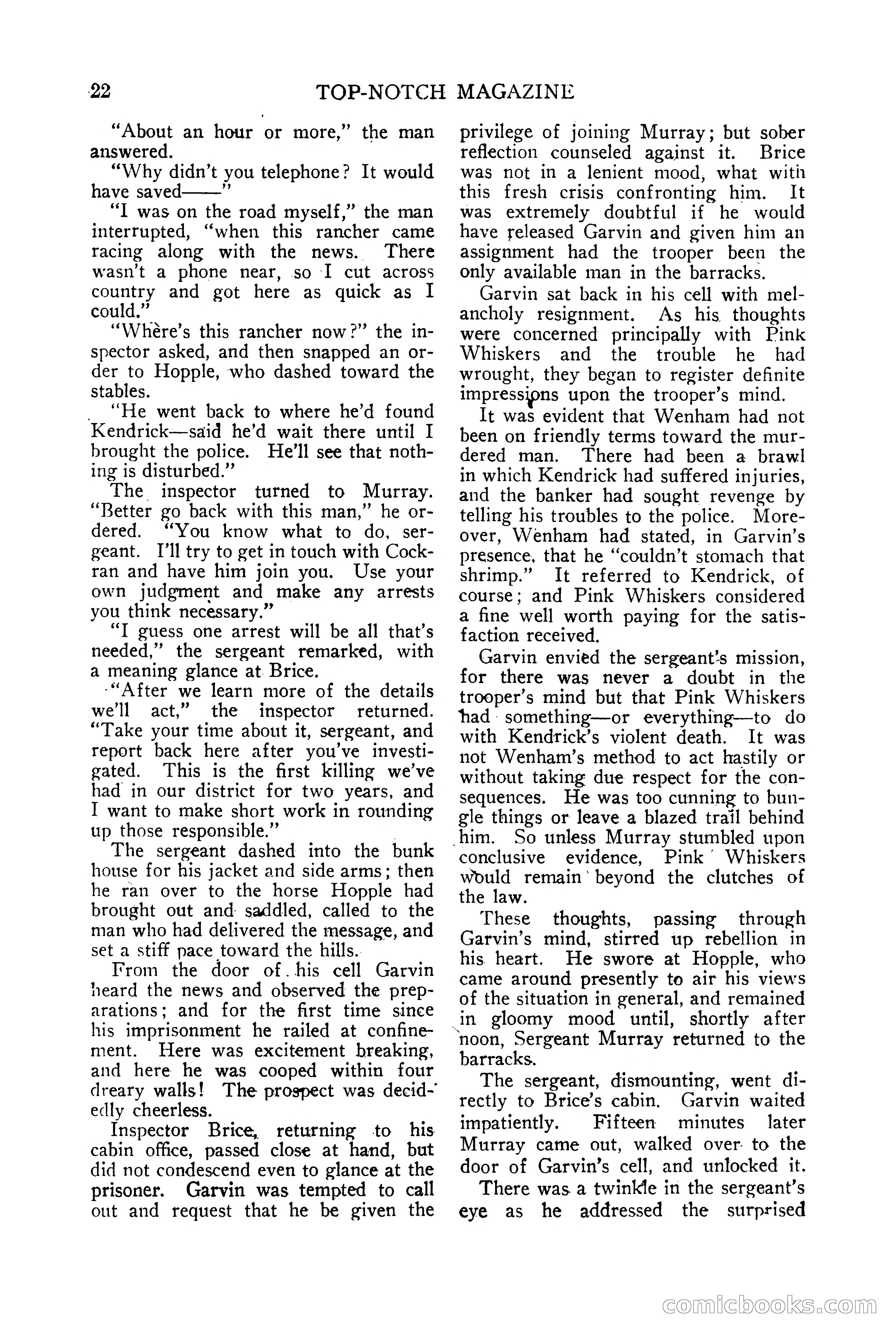Top-Notch Magazine, July 15, 1922 — page 24 of 148