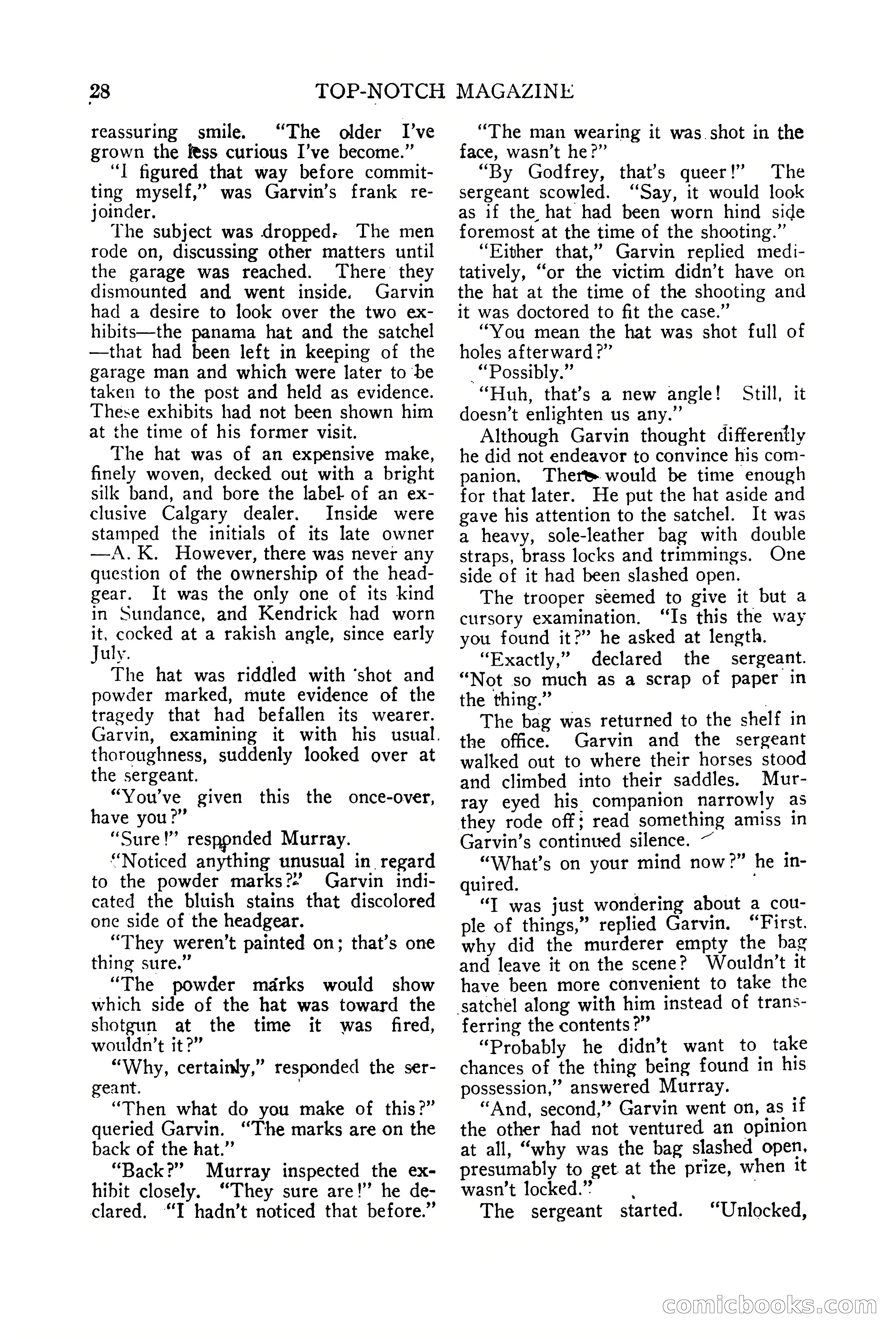 Top-Notch Magazine, July 15, 1922 — page 30 of 148