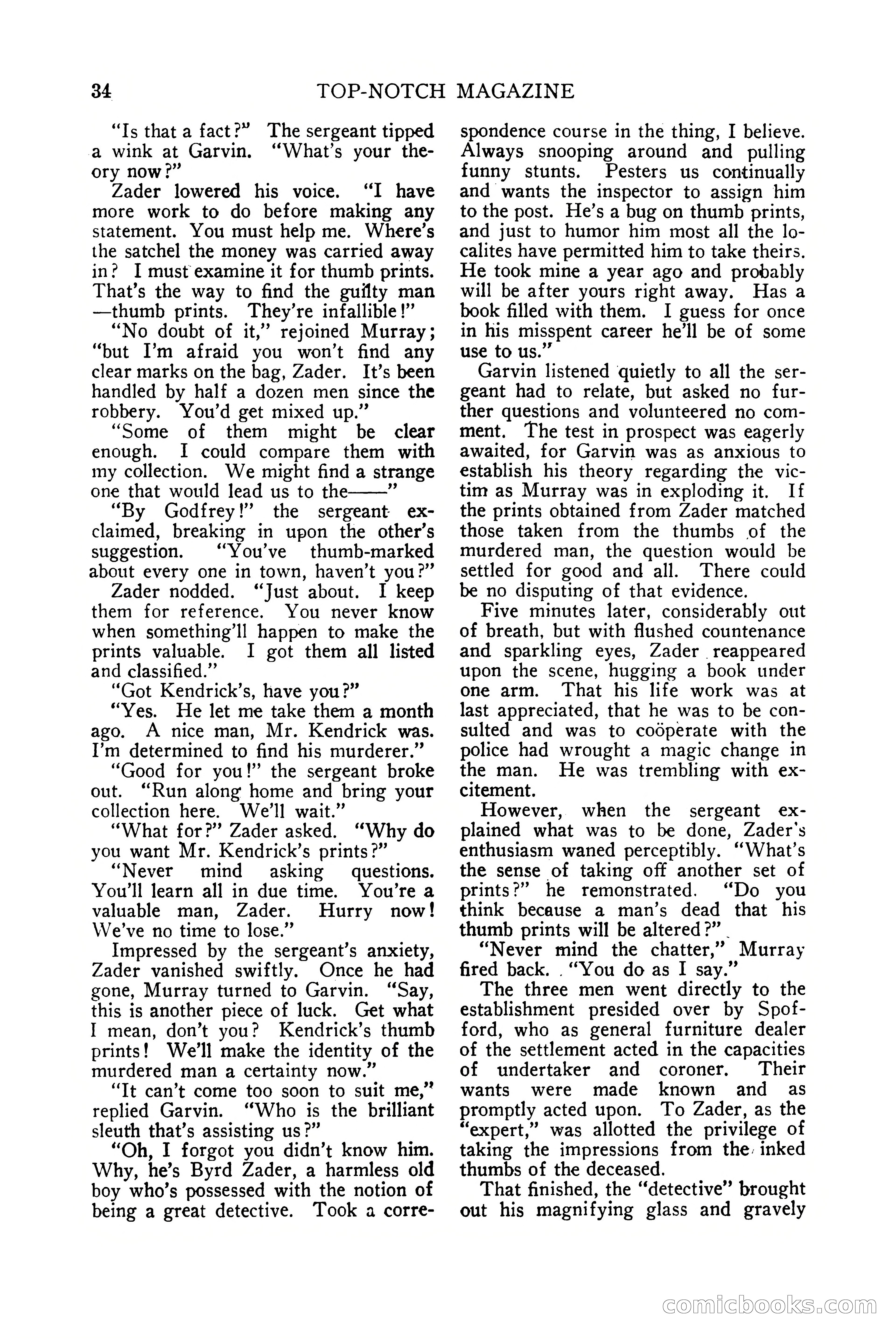 Top-Notch Magazine, July 15, 1922 — page 36 of 148