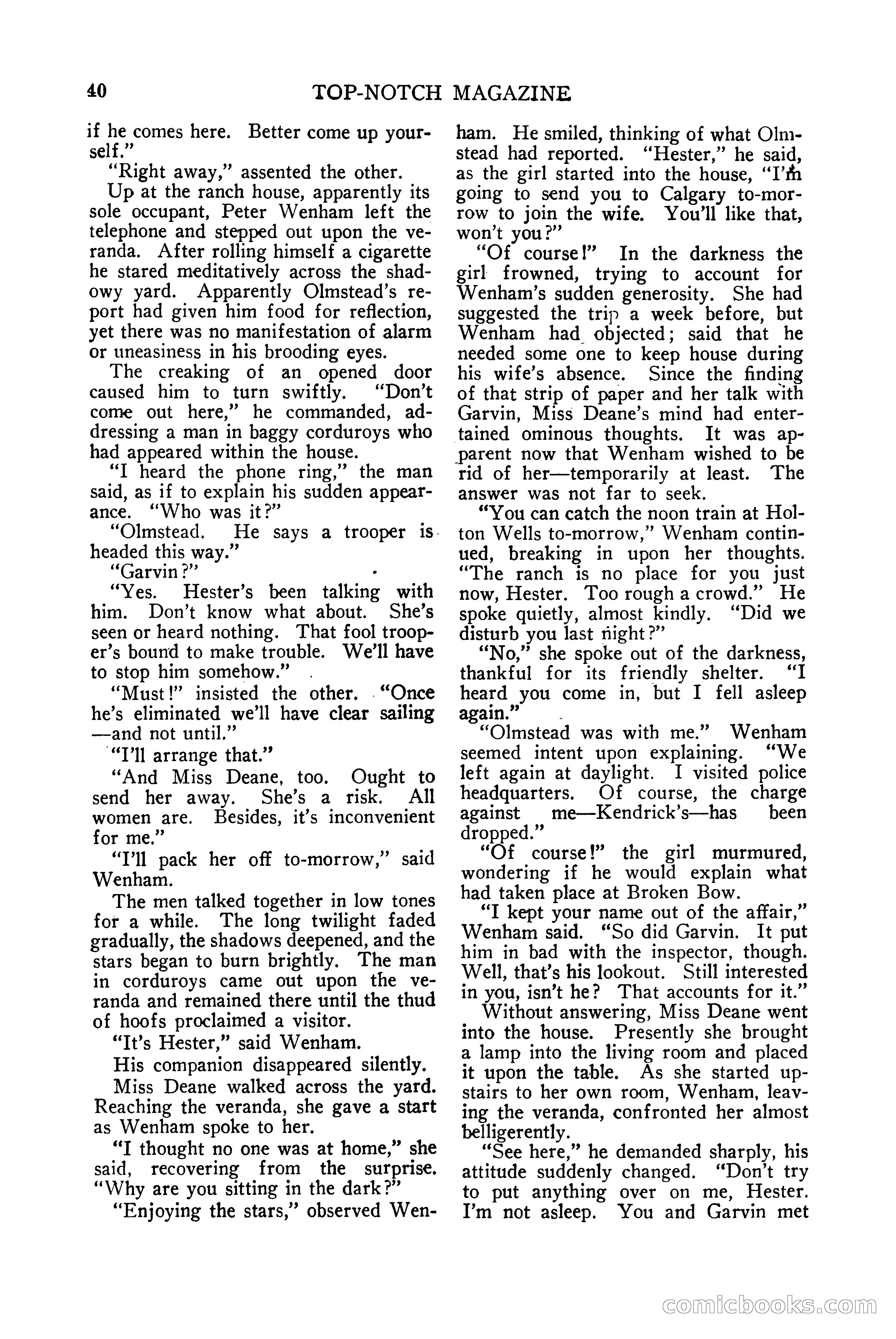 Top-Notch Magazine, July 15, 1922 — page 42 of 148