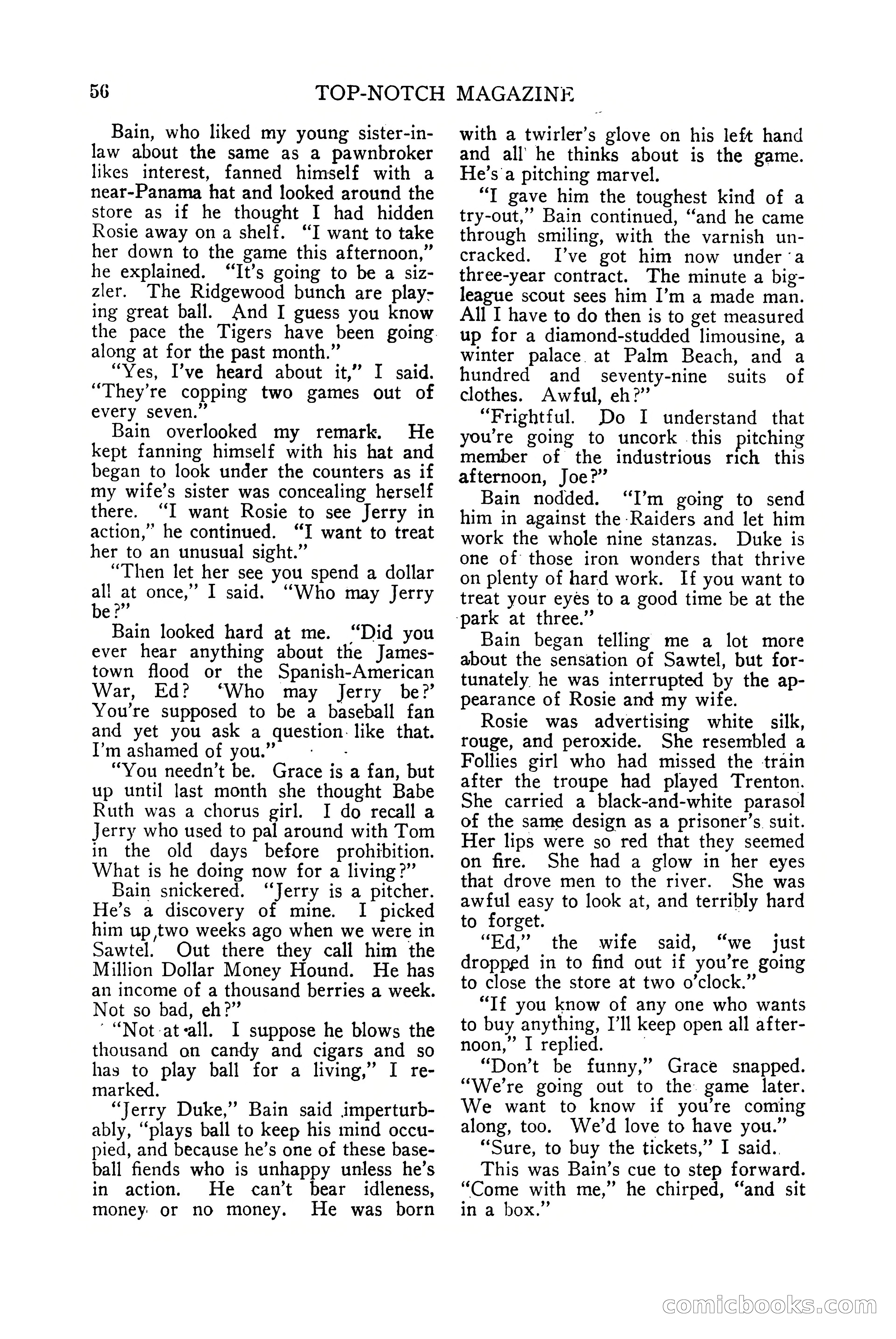 Top-Notch Magazine, July 15, 1922 — page 58 of 148