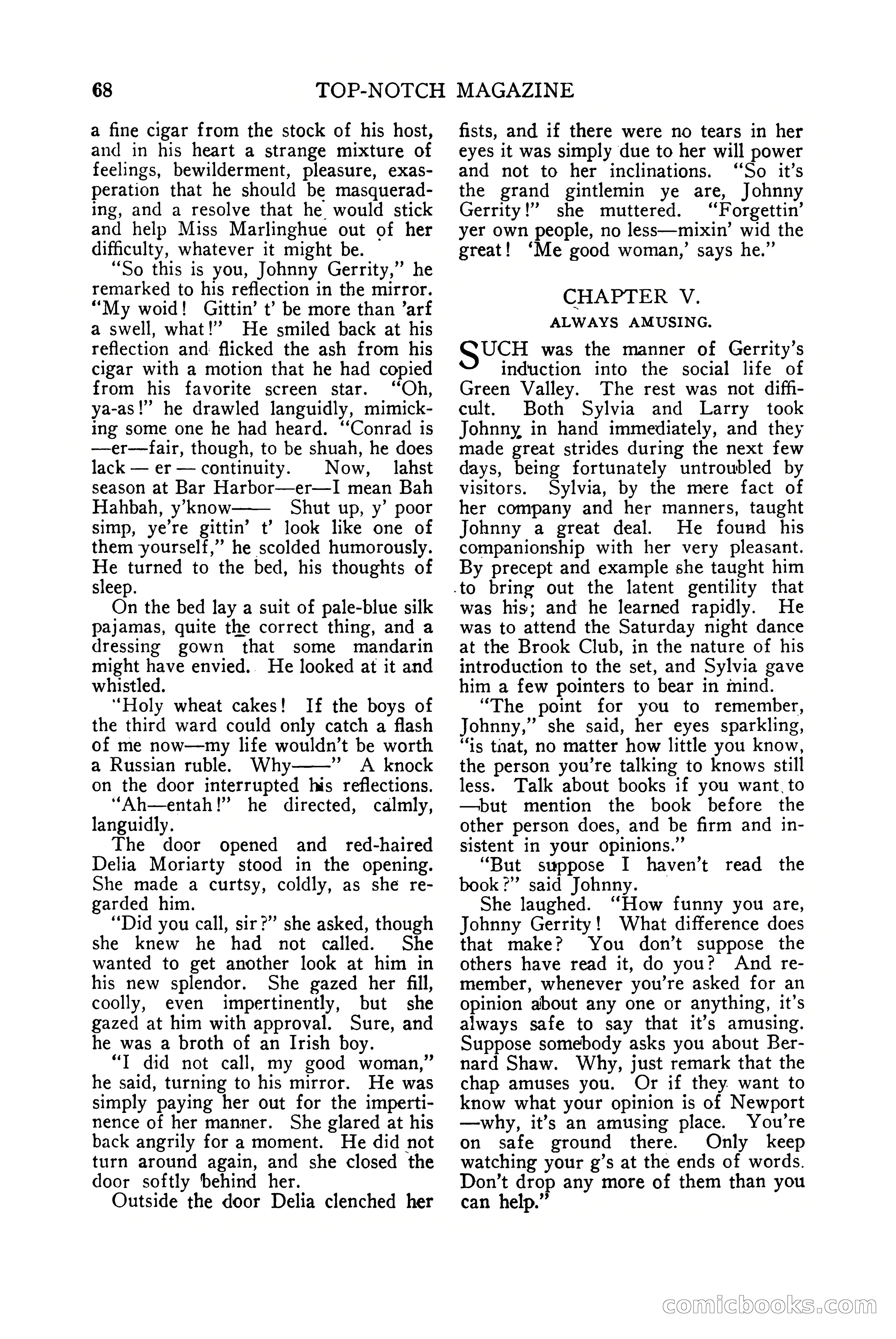Top-Notch Magazine, July 15, 1922 — page 70 of 148