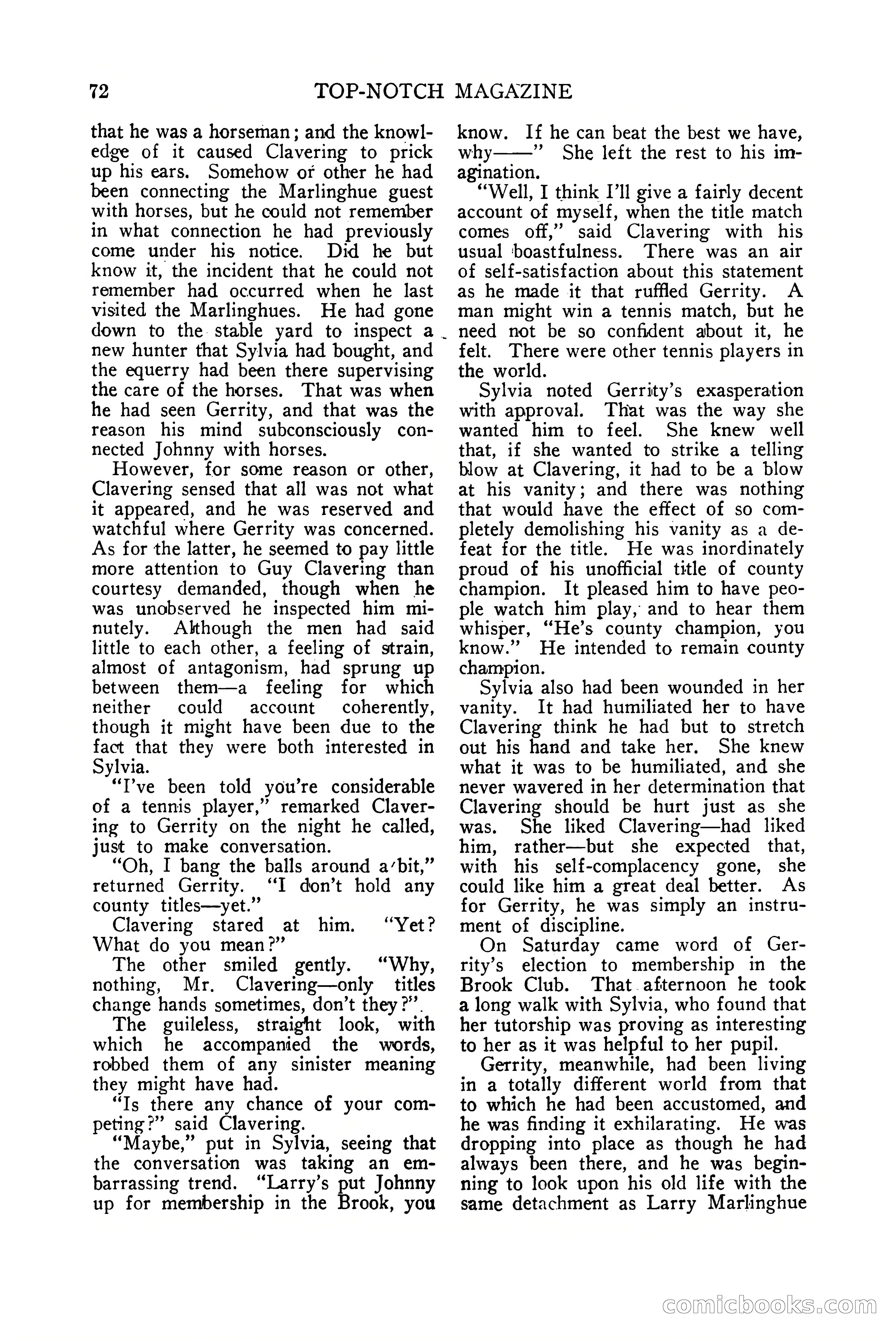 Top-Notch Magazine, July 15, 1922 — page 74 of 148