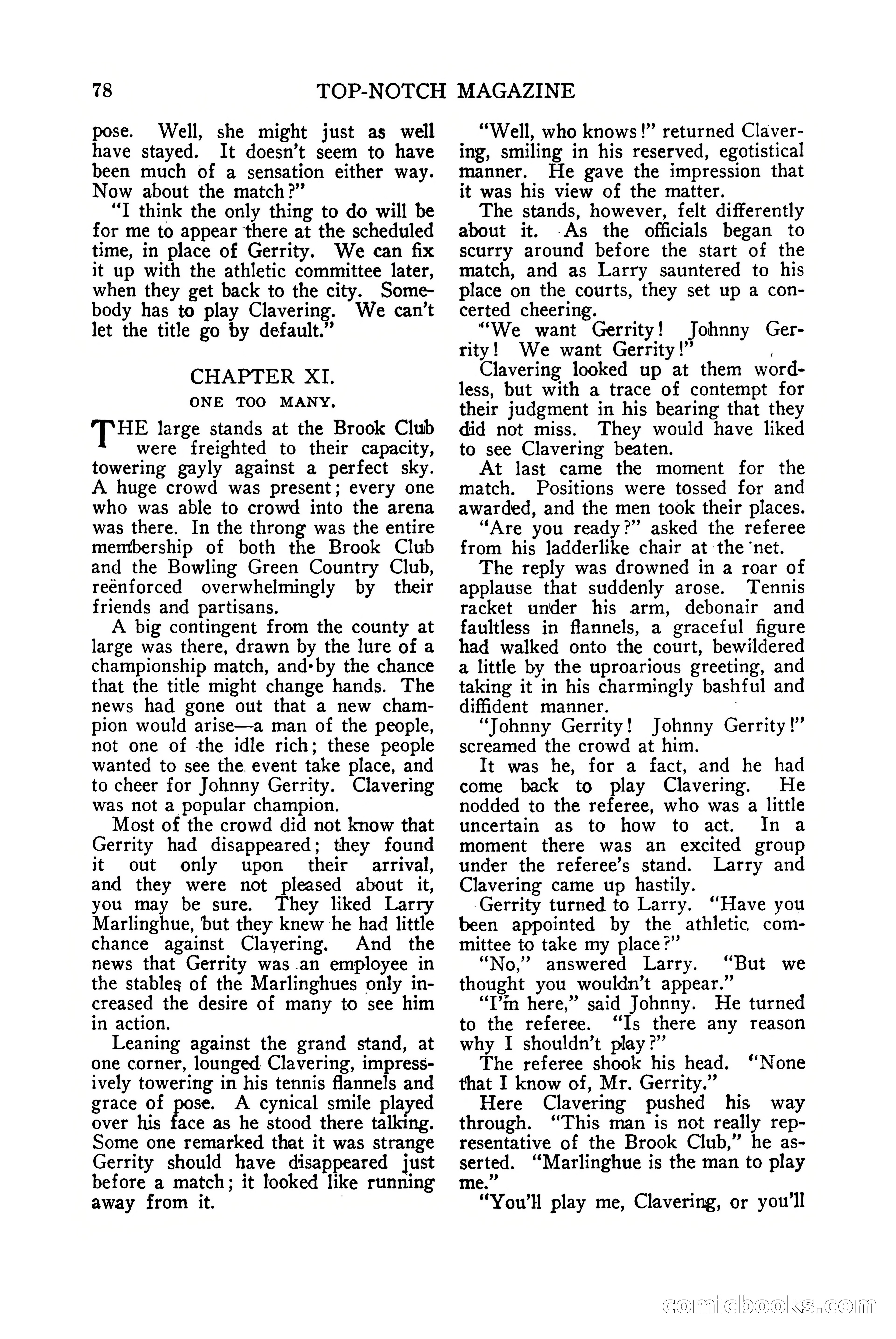 Top-Notch Magazine, July 15, 1922 — page 80 of 148
