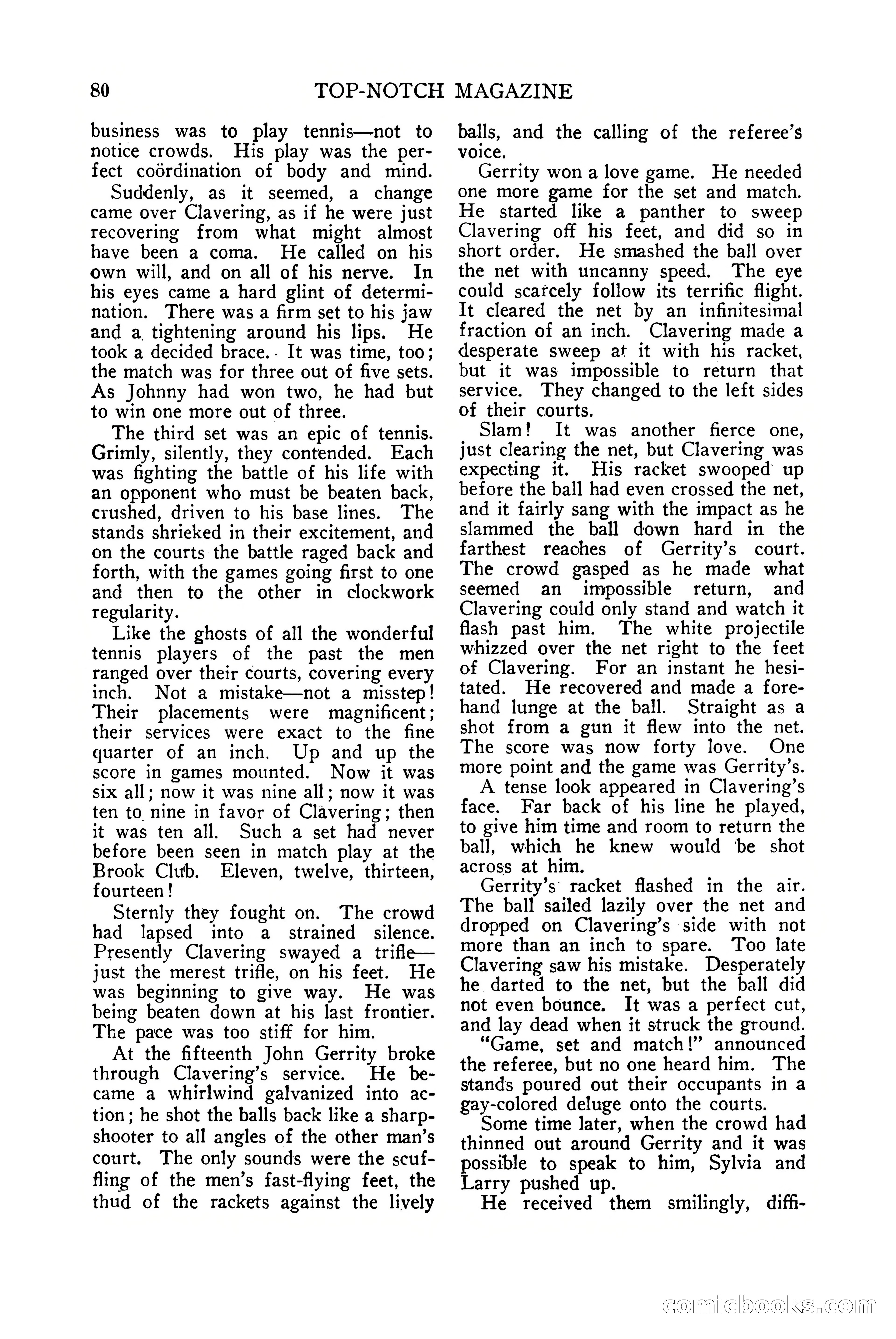 Top-Notch Magazine, July 15, 1922 — page 82 of 148