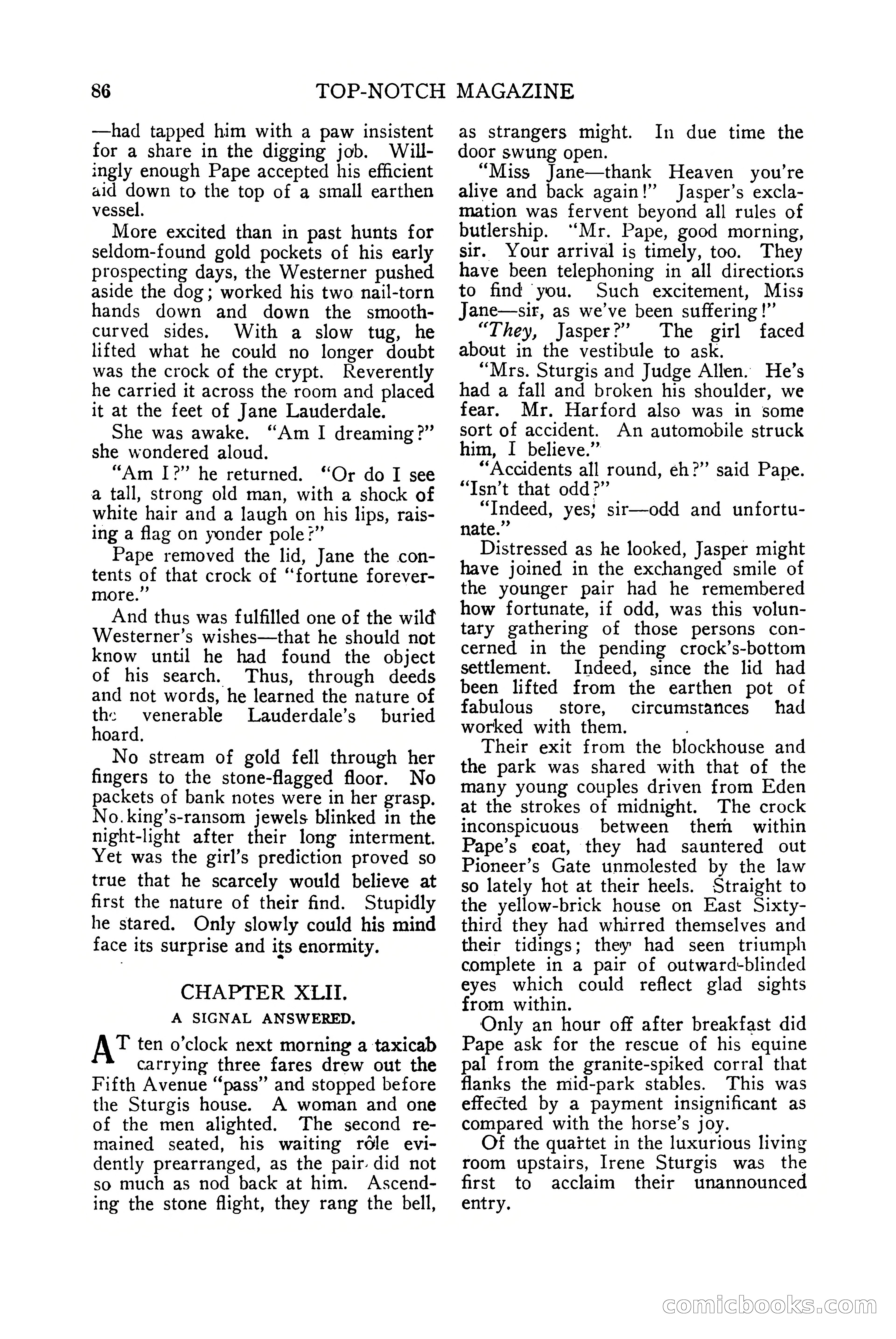 Top-Notch Magazine, July 15, 1922 — page 88 of 148