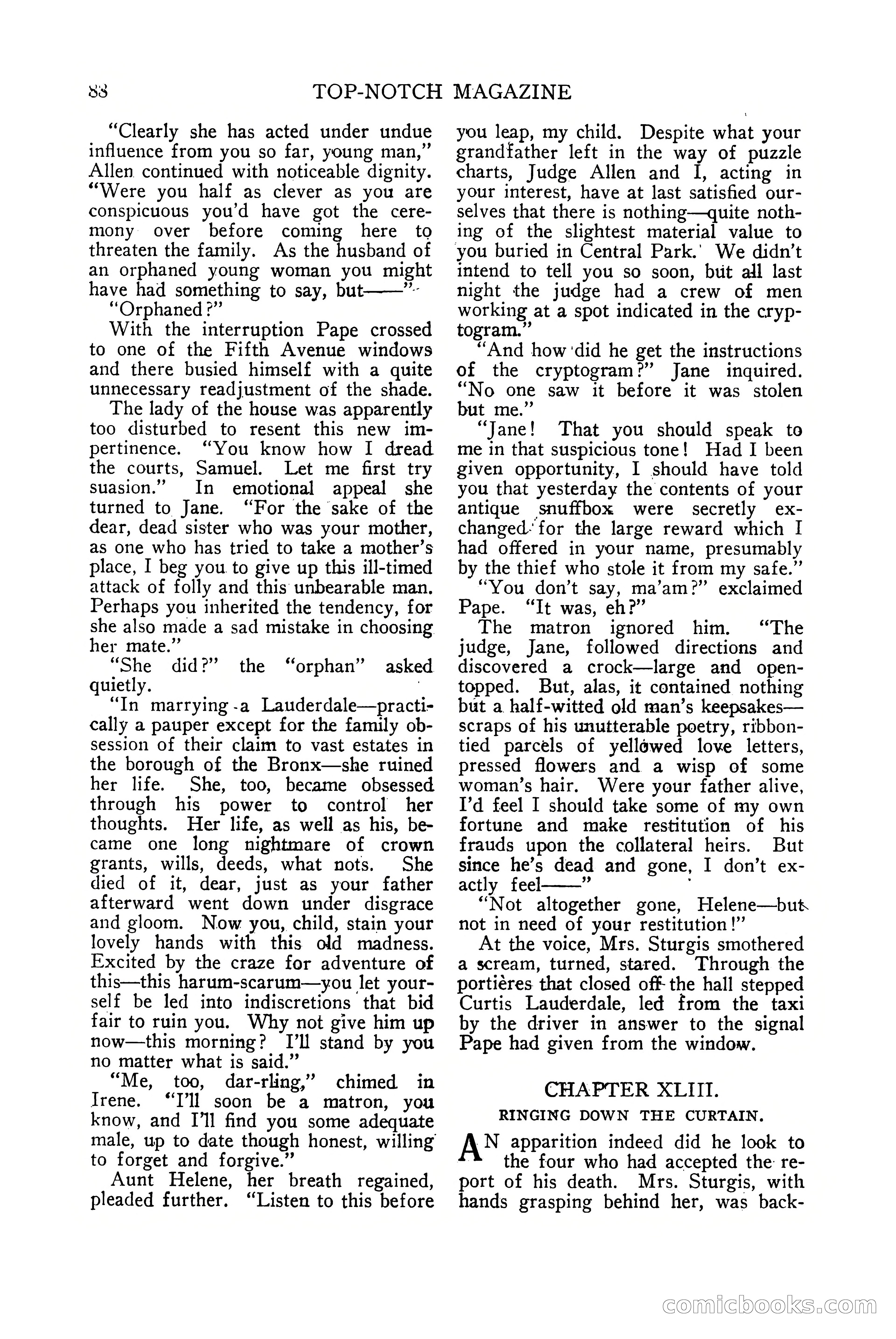 Top-Notch Magazine, July 15, 1922 — page 90 of 148