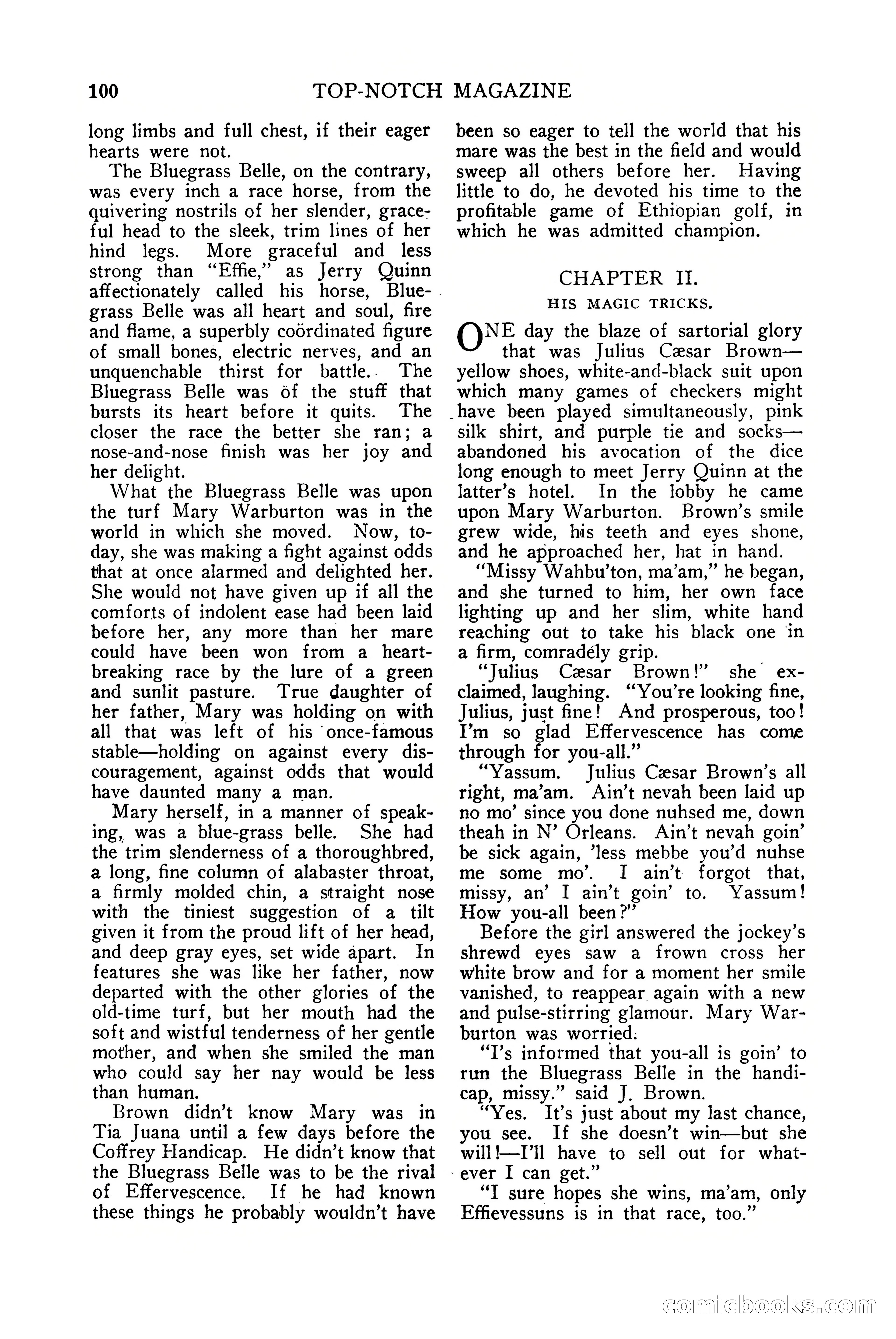 Top-Notch Magazine, July 15, 1922 — page 102 of 148