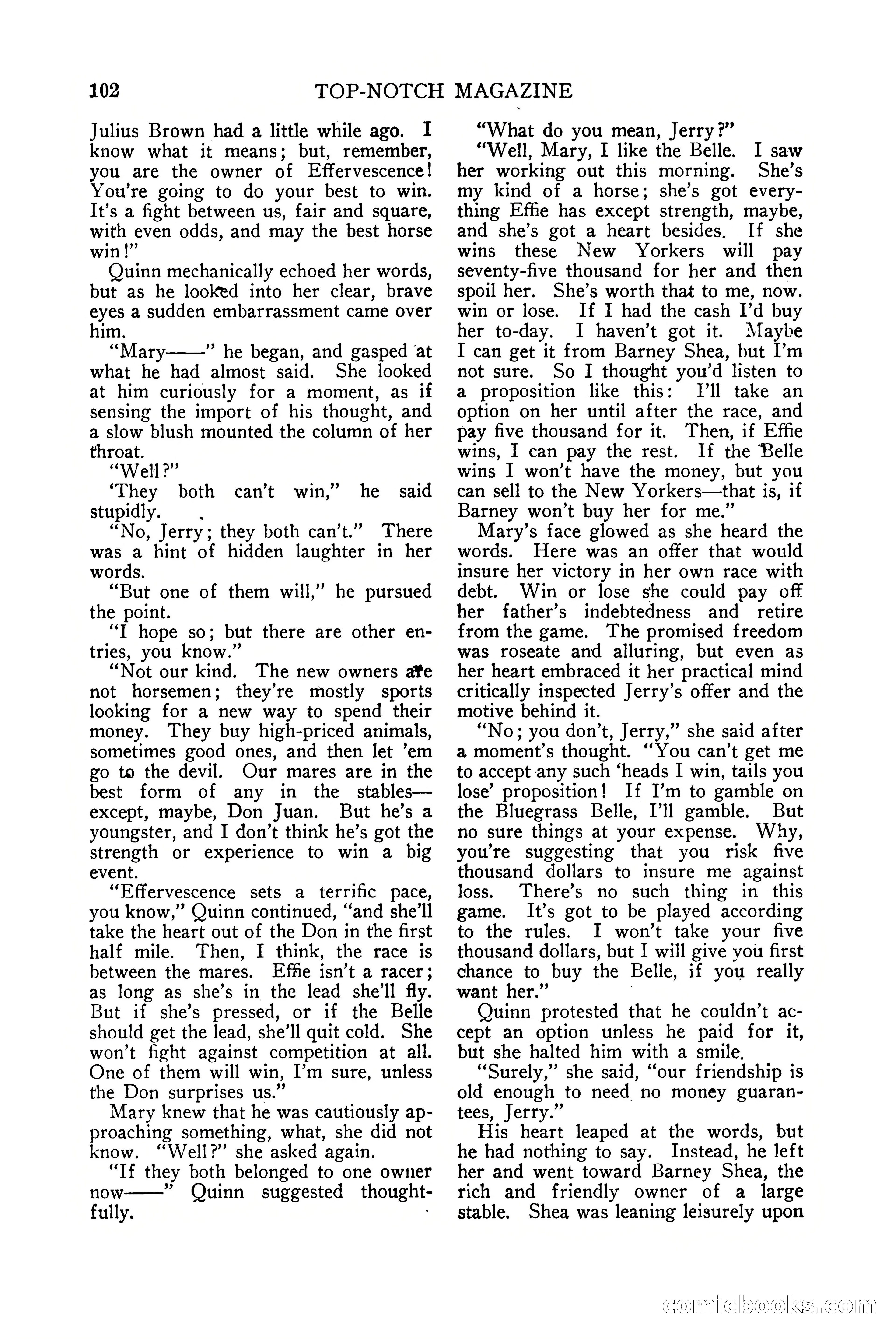 Top-Notch Magazine, July 15, 1922 — page 104 of 148
