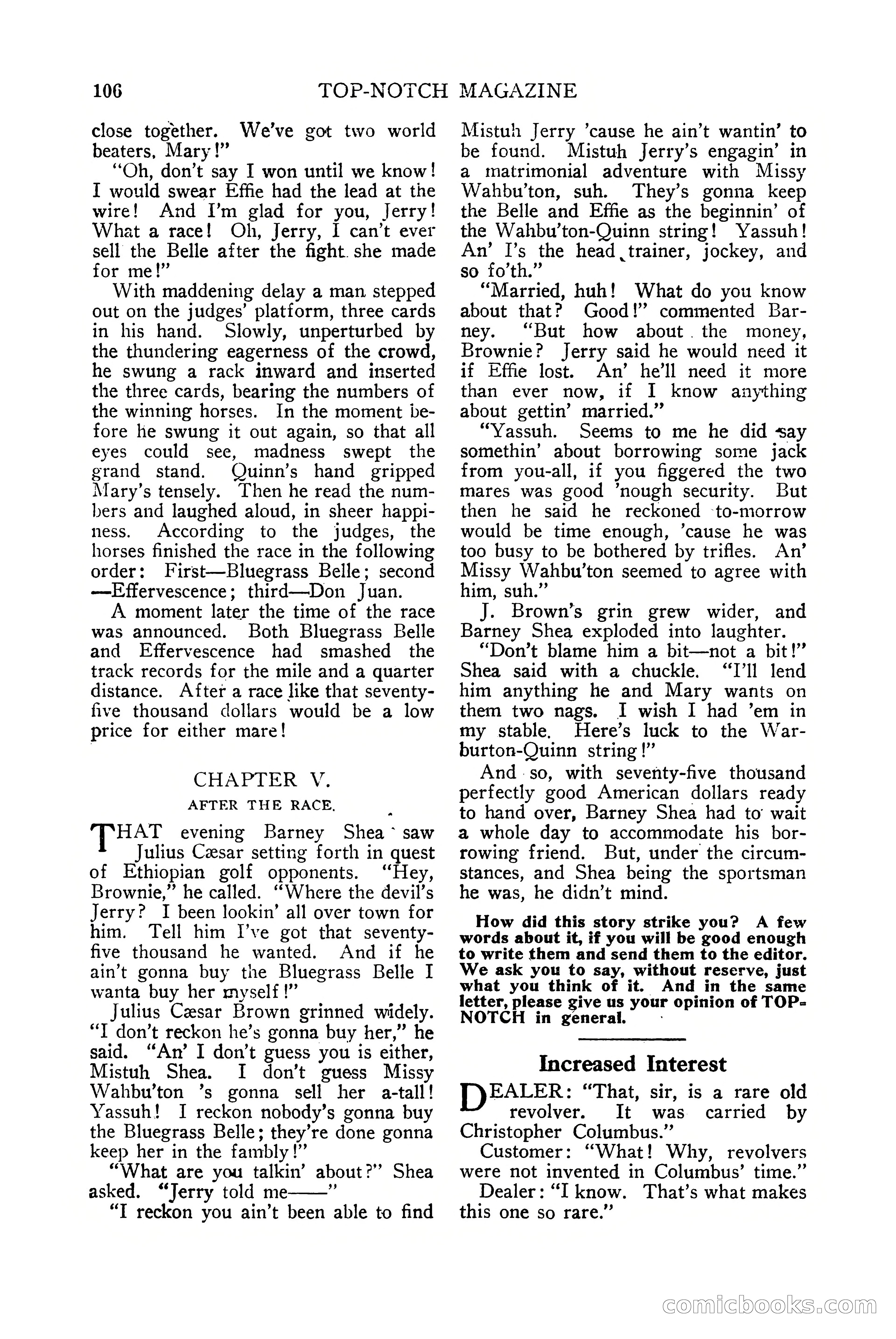 Top-Notch Magazine, July 15, 1922 — page 108 of 148