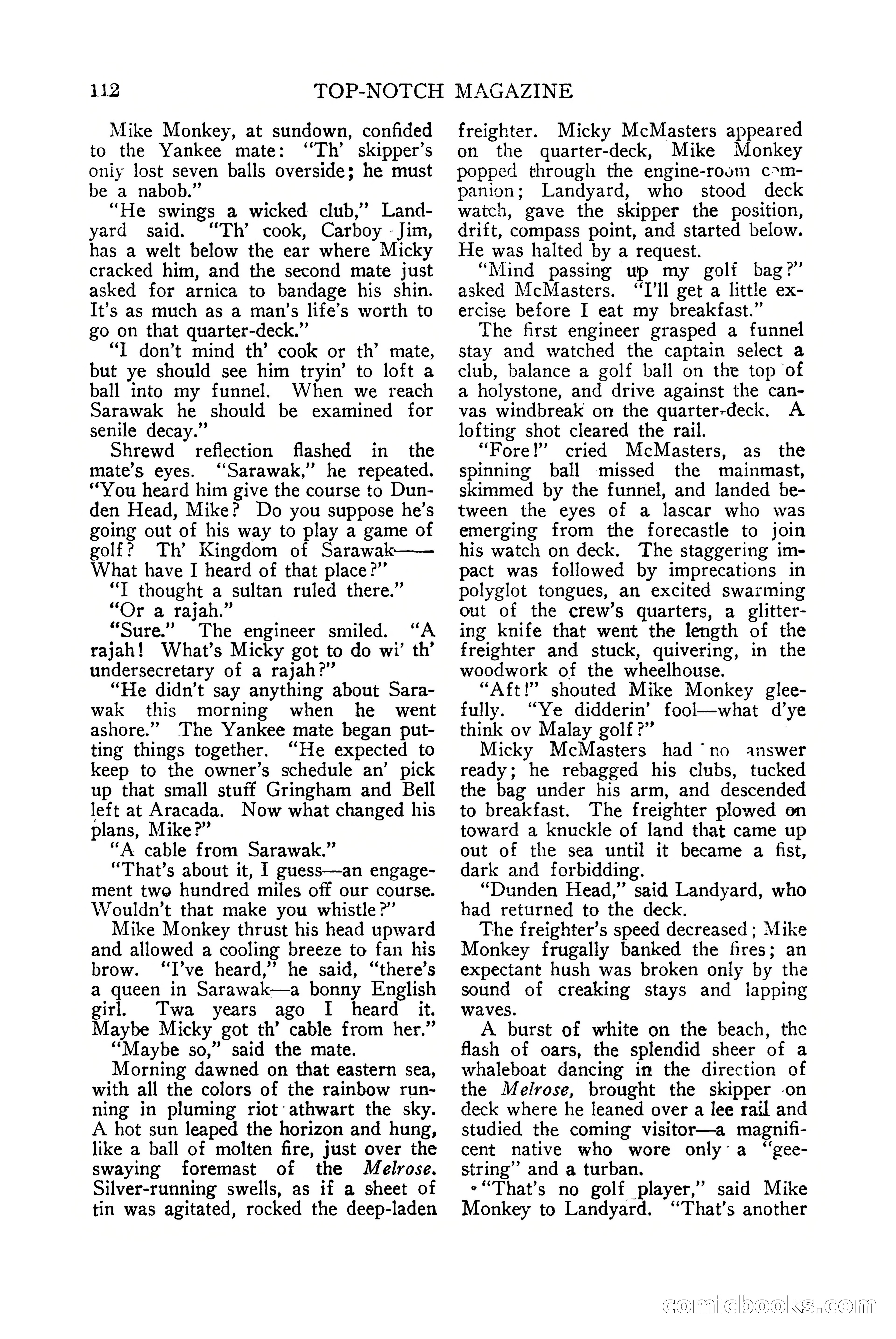 Top-Notch Magazine, July 15, 1922 — page 114 of 148