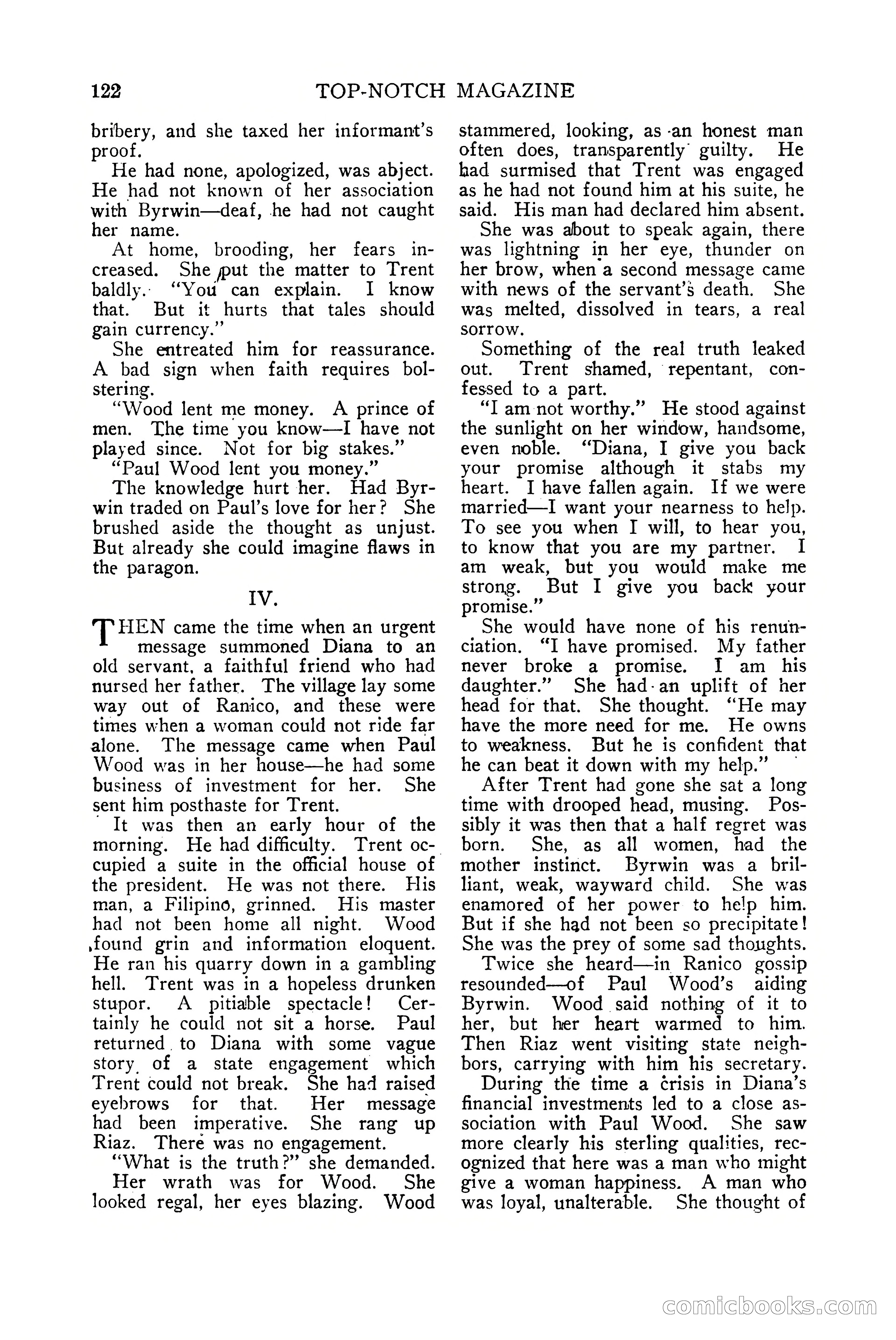 Top-Notch Magazine, July 15, 1922 — page 124 of 148