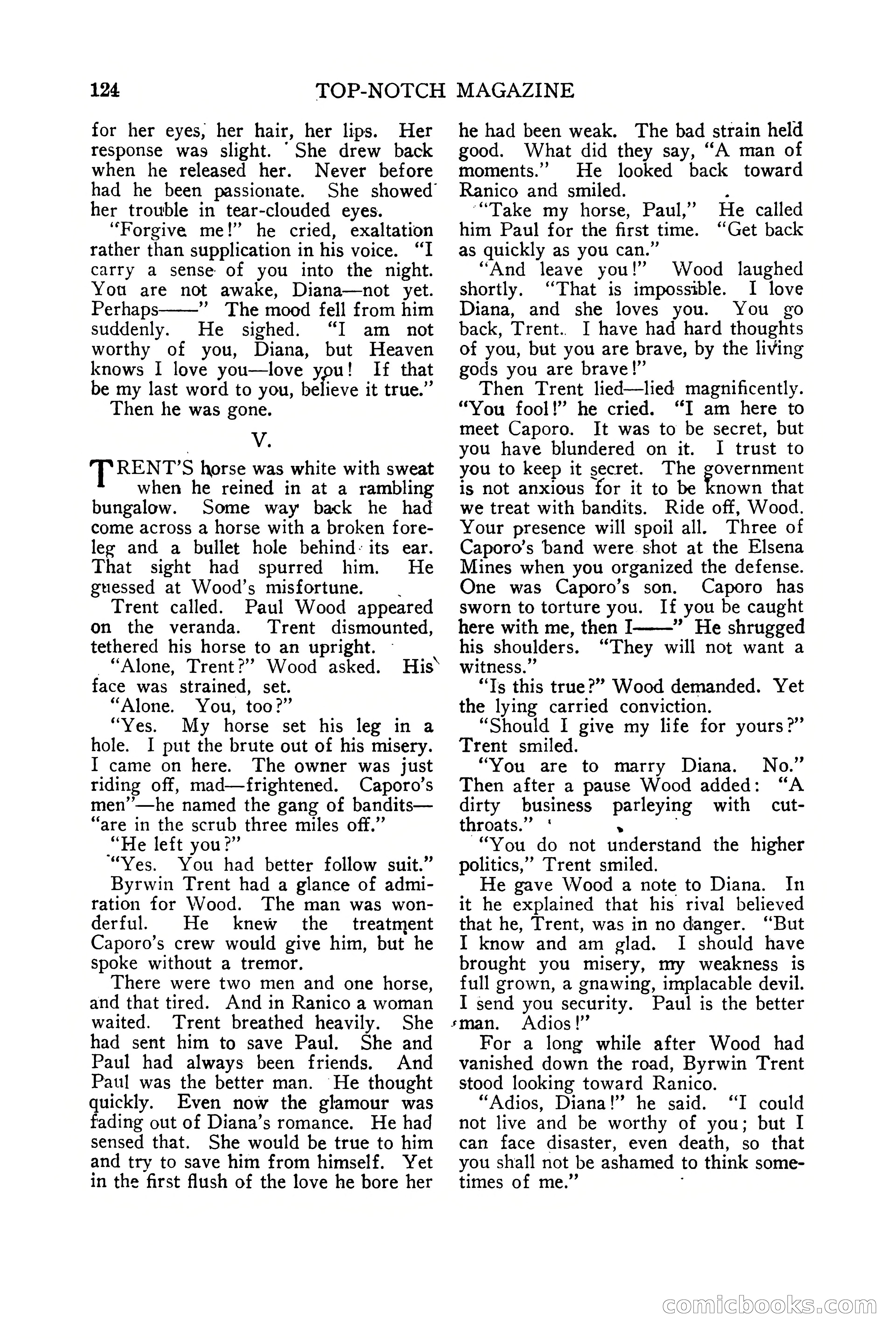 Top-Notch Magazine, July 15, 1922 — page 126 of 148