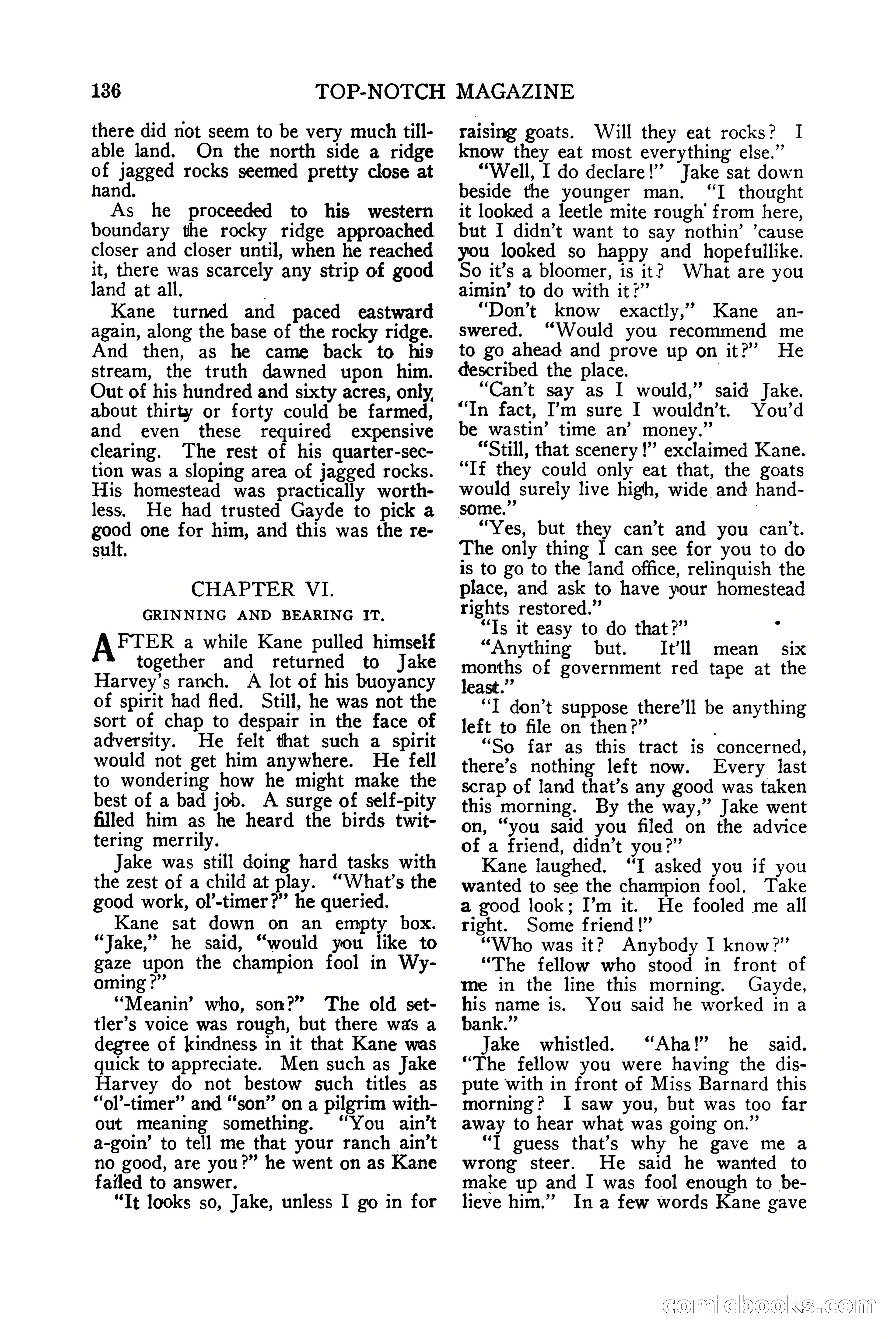 Top-Notch Magazine, July 15, 1922 — page 138 of 148