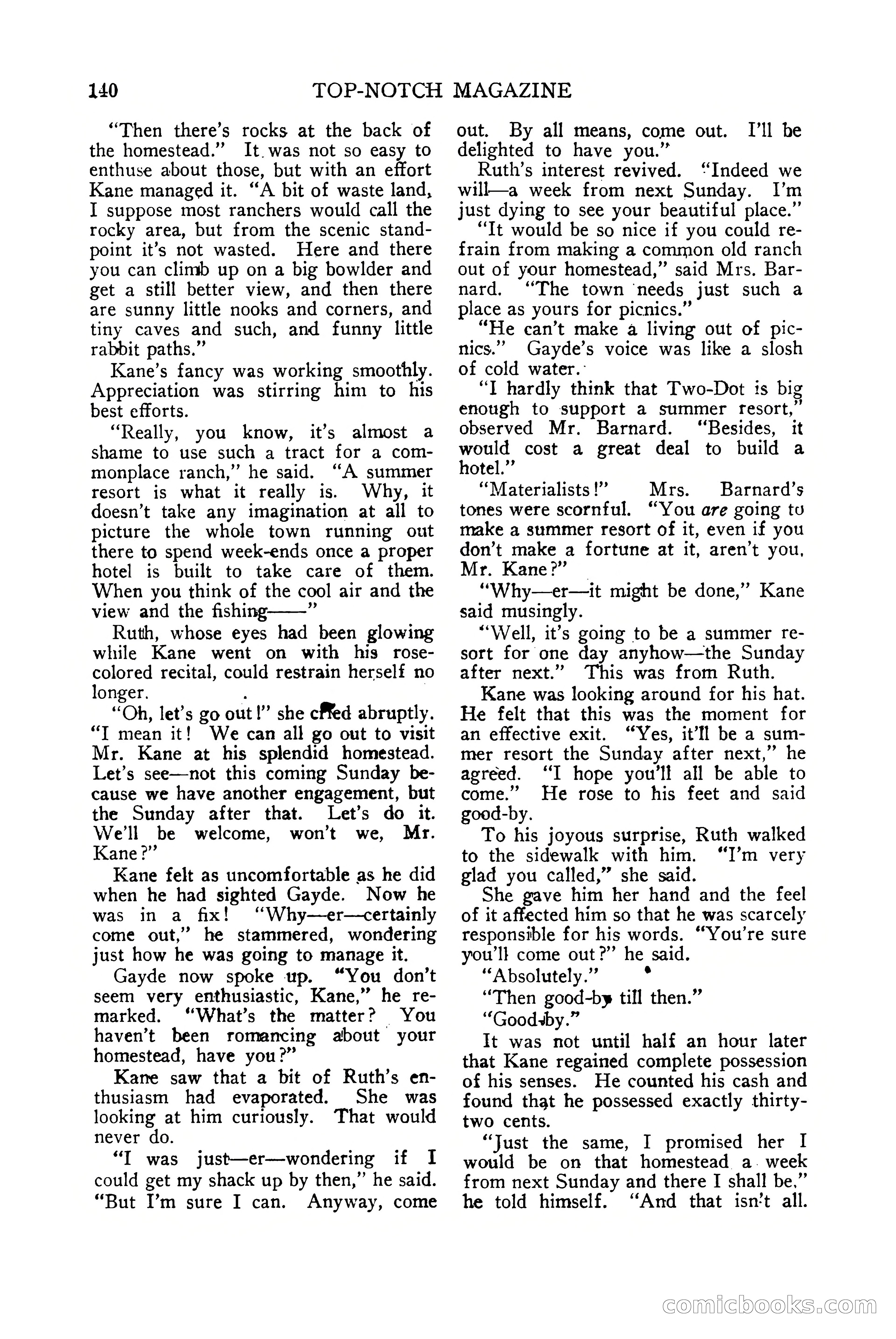 Top-Notch Magazine, July 15, 1922 — page 142 of 148