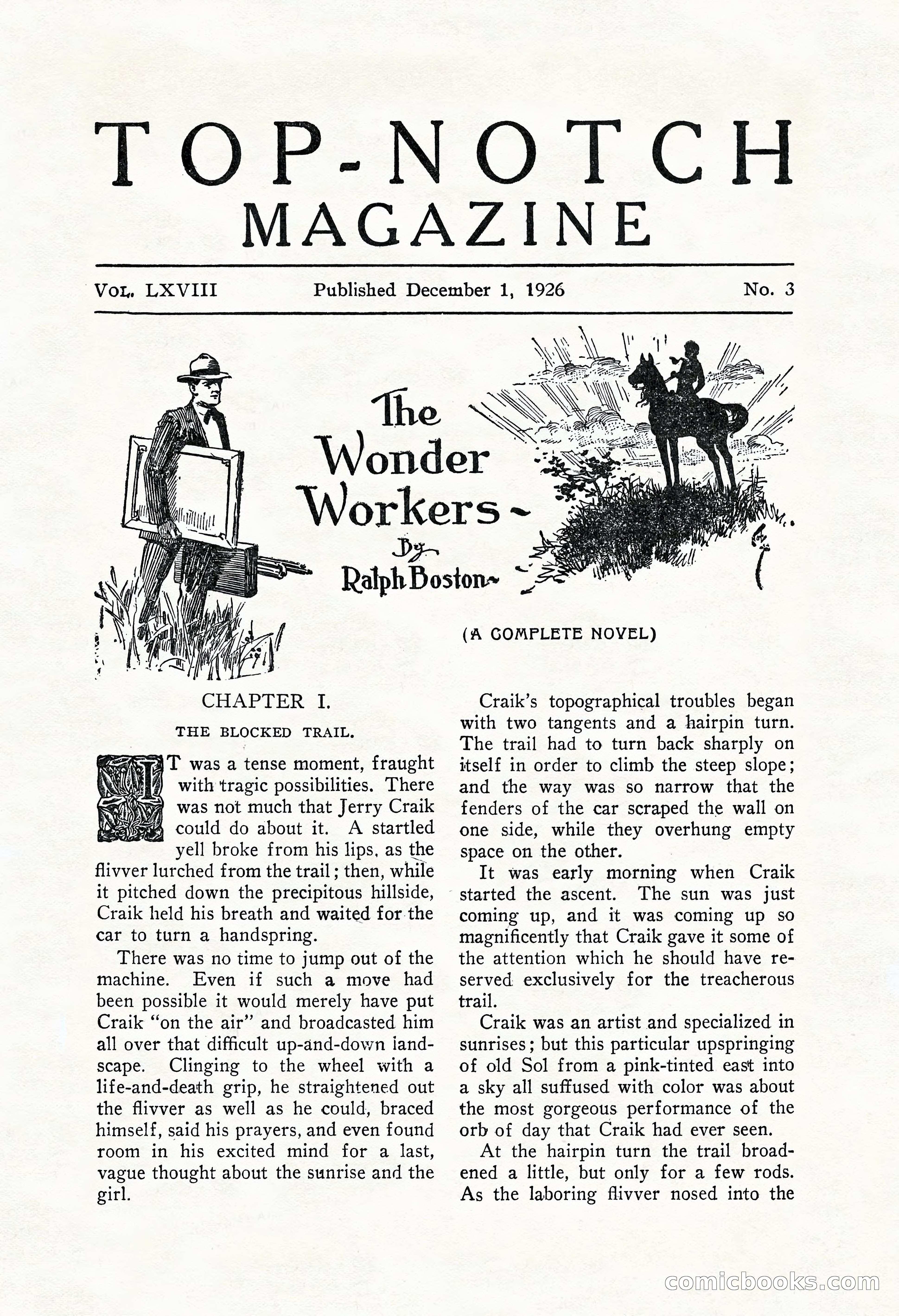 Top-Notch Magazine, December 1, 1926 — page 19 of 174