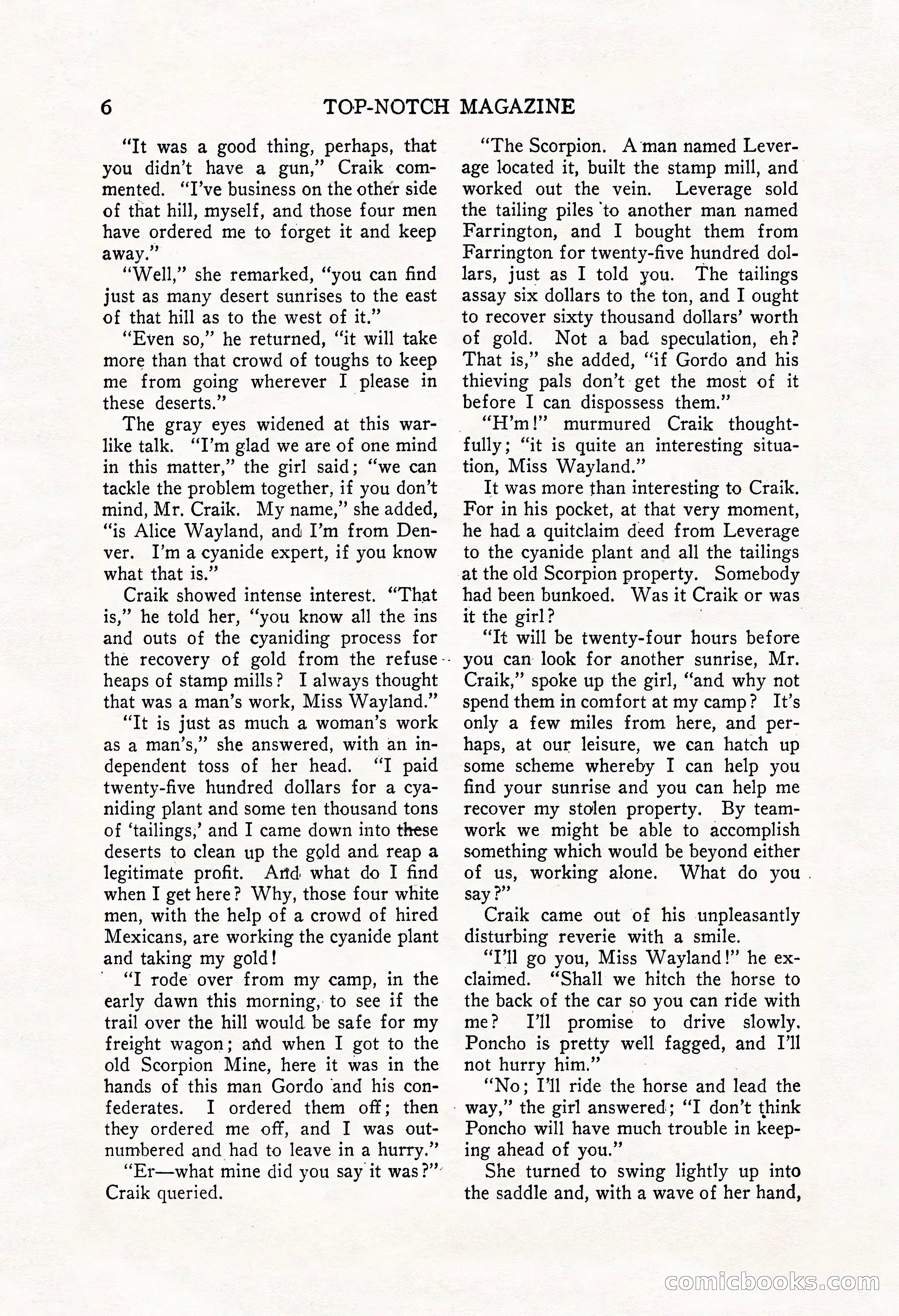 Top-Notch Magazine, December 1, 1926 — page 24 of 174