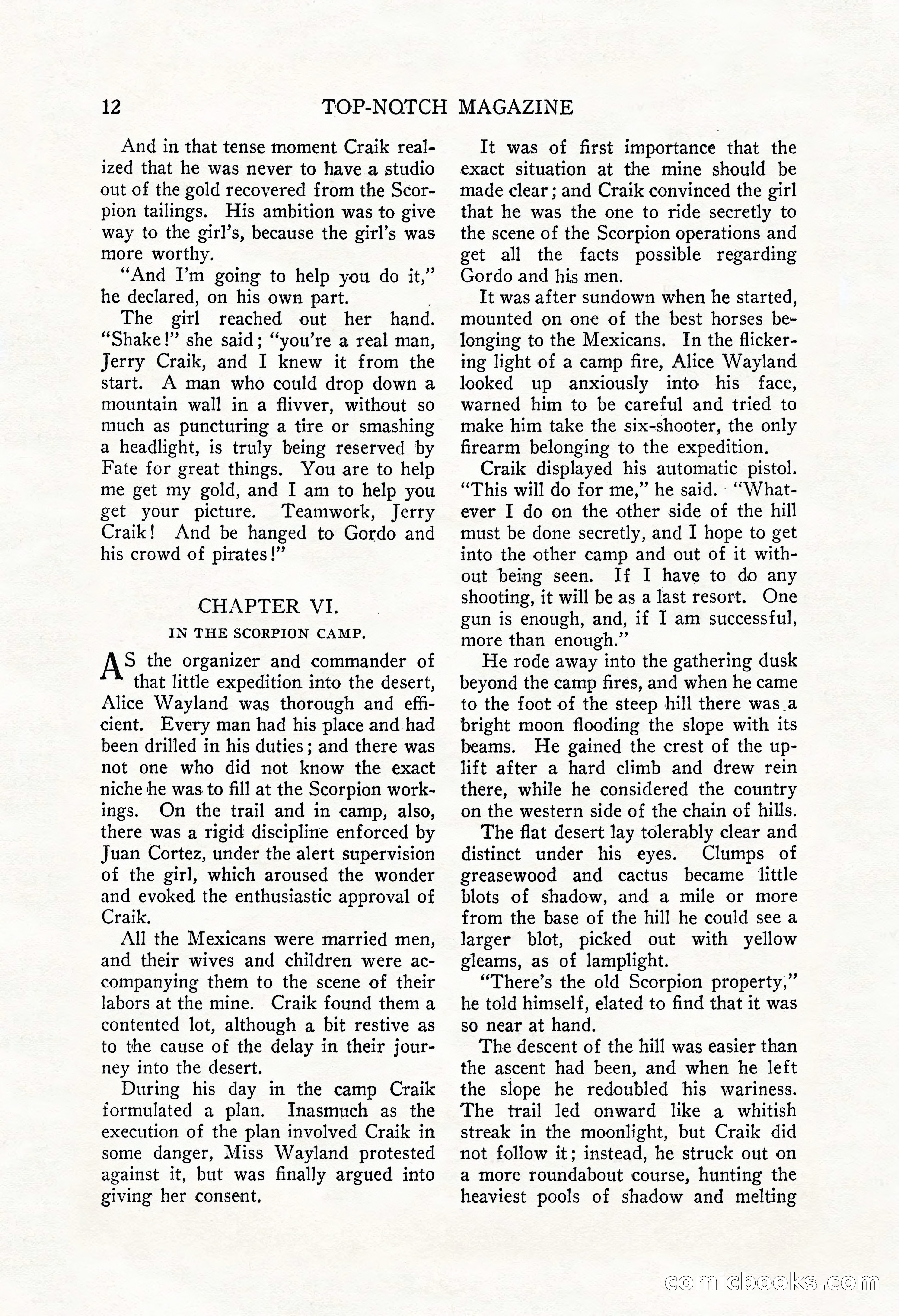 Top-Notch Magazine, December 1, 1926 — page 30 of 174