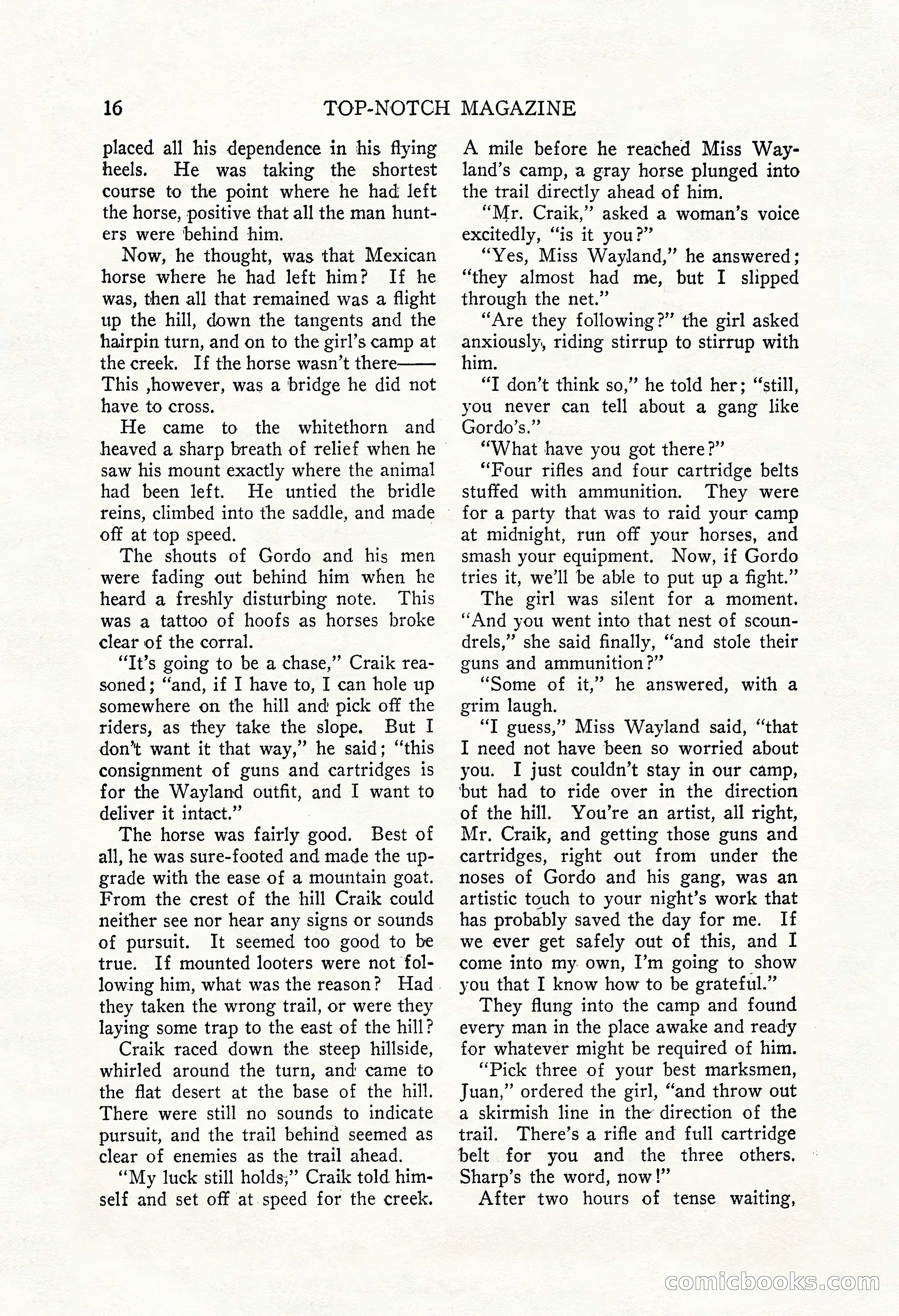 Top-Notch Magazine, December 1, 1926 — page 34 of 174