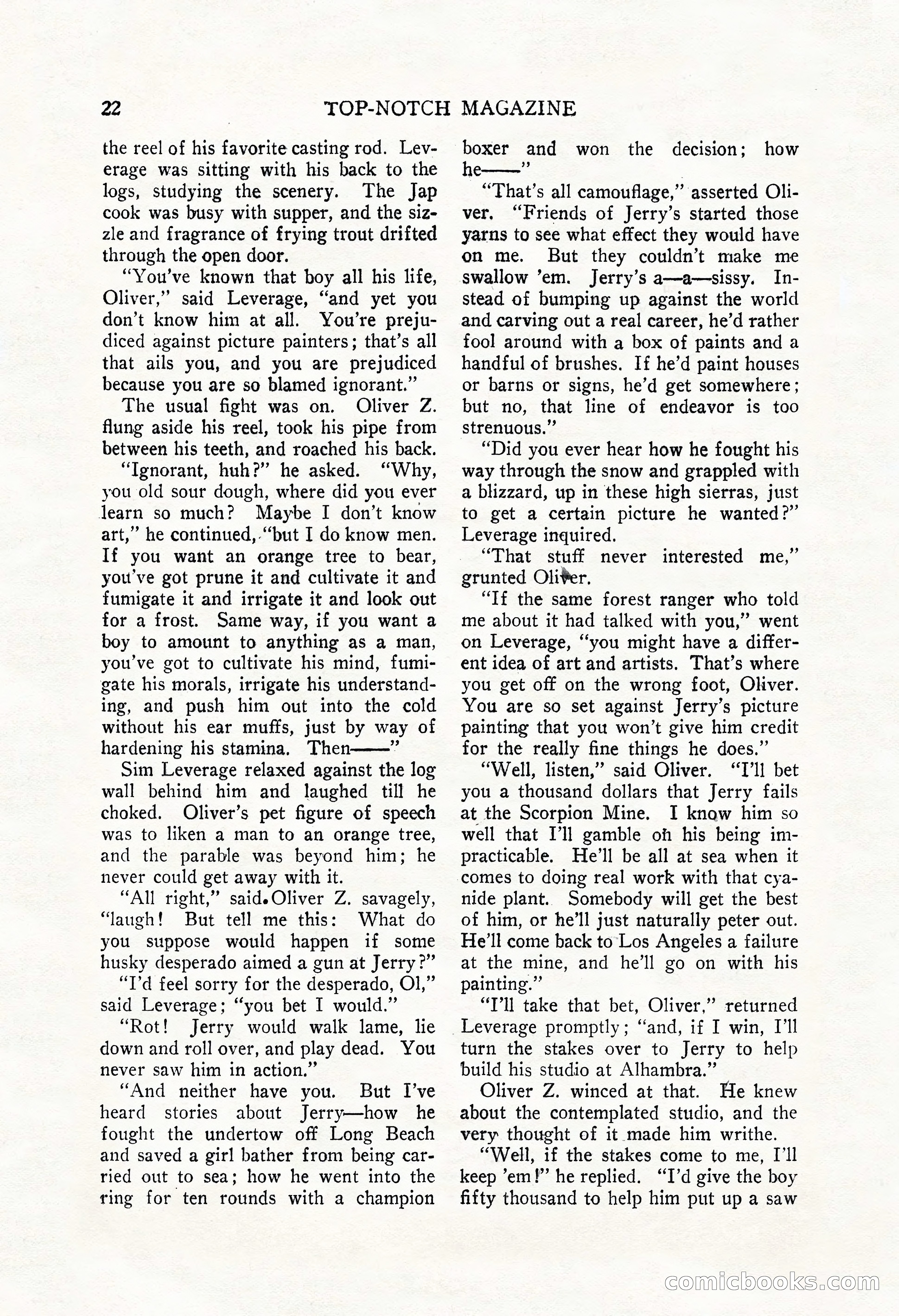 Top-Notch Magazine, December 1, 1926 — page 40 of 174