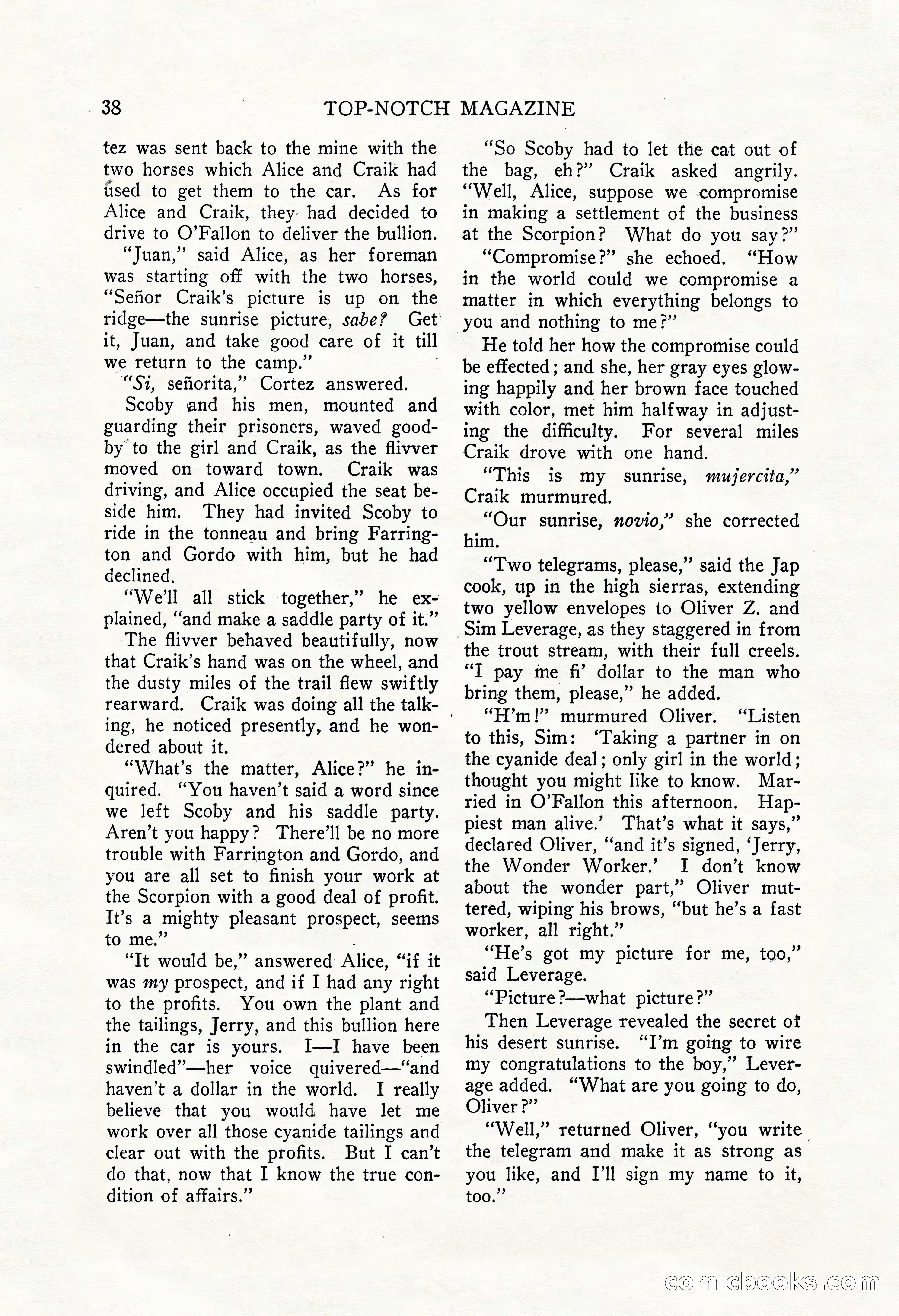 Top-Notch Magazine, December 1, 1926 — page 56 of 174