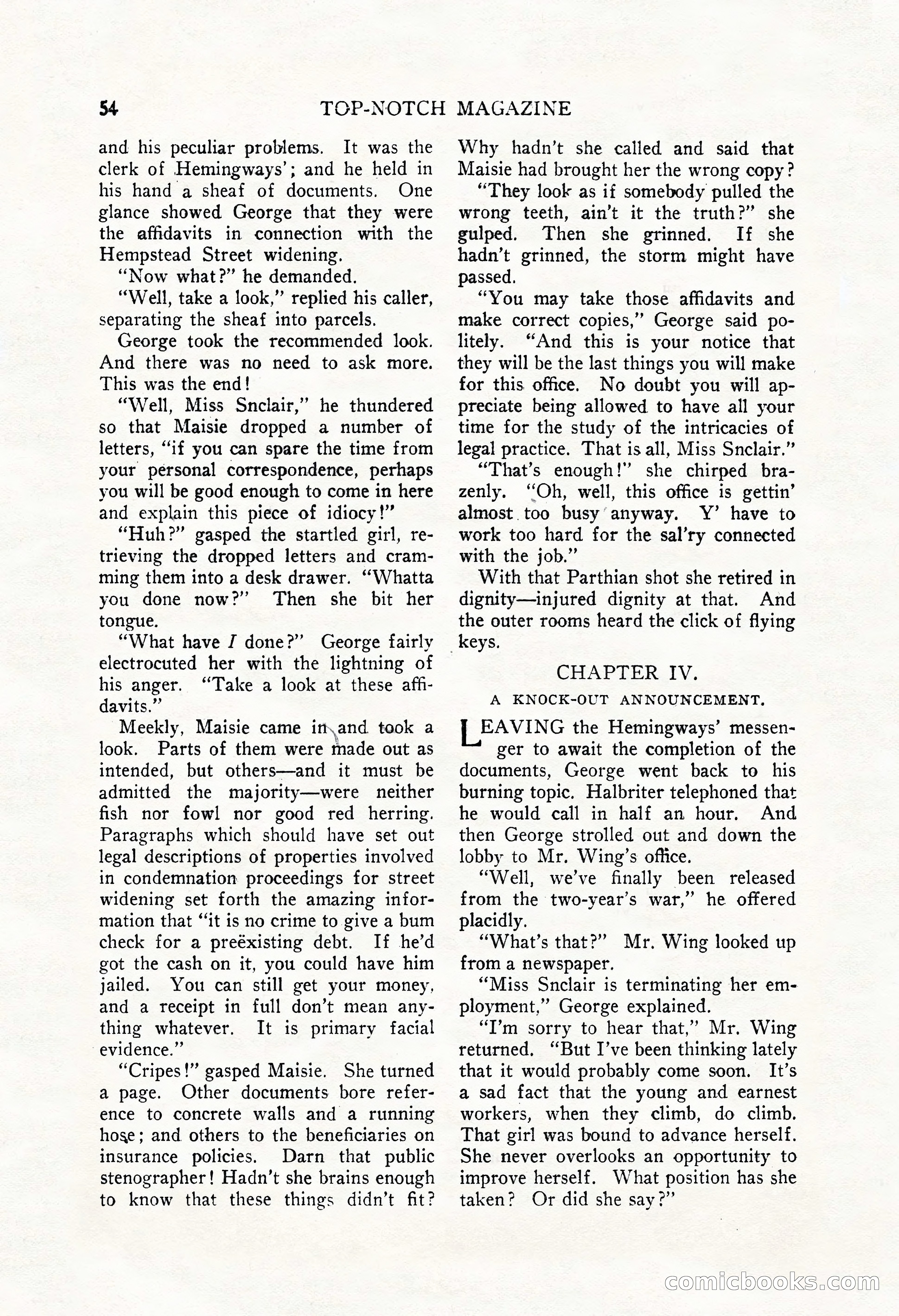 Top-Notch Magazine, December 1, 1926 — page 72 of 174