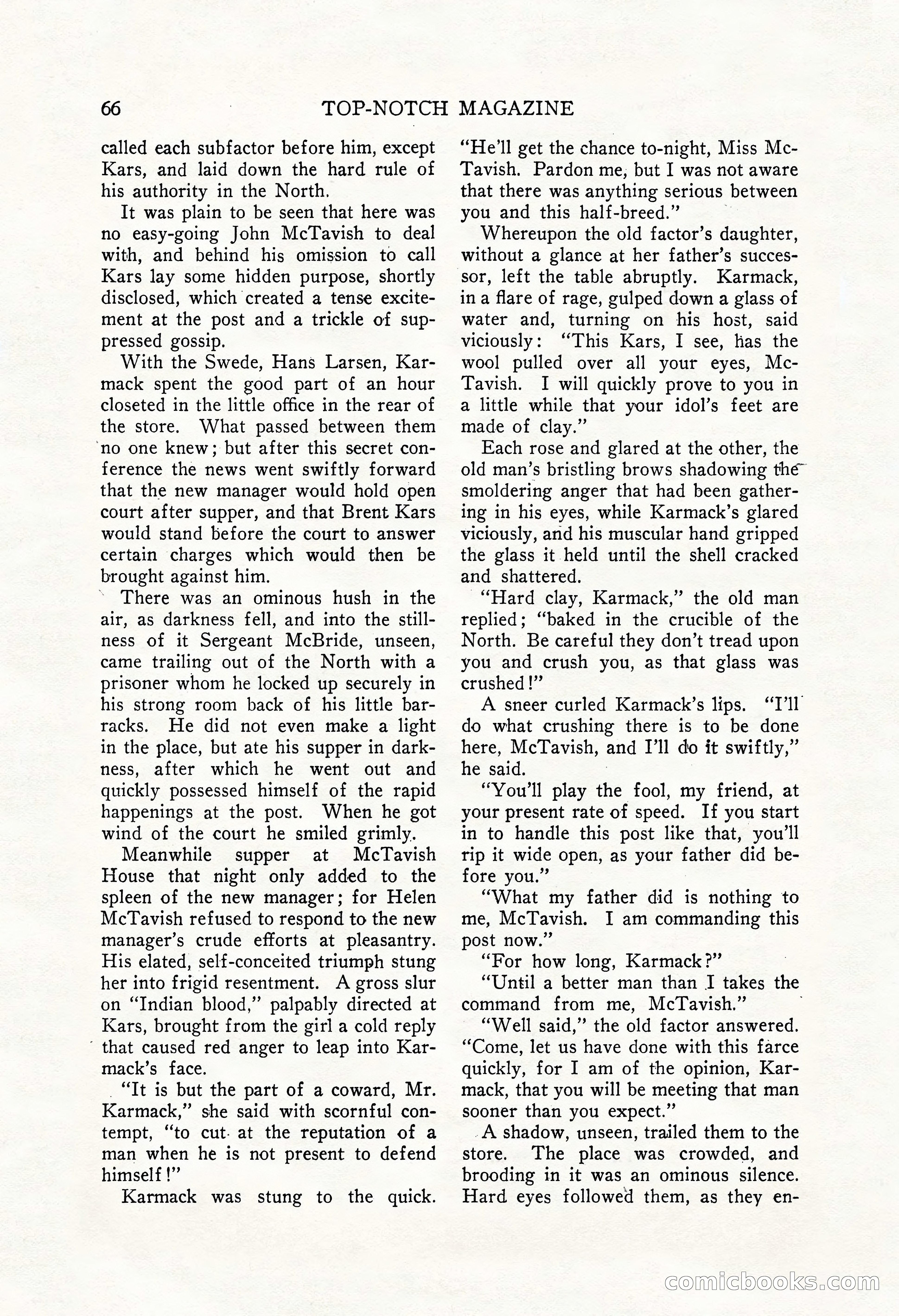 Top-Notch Magazine, December 1, 1926 — page 84 of 174