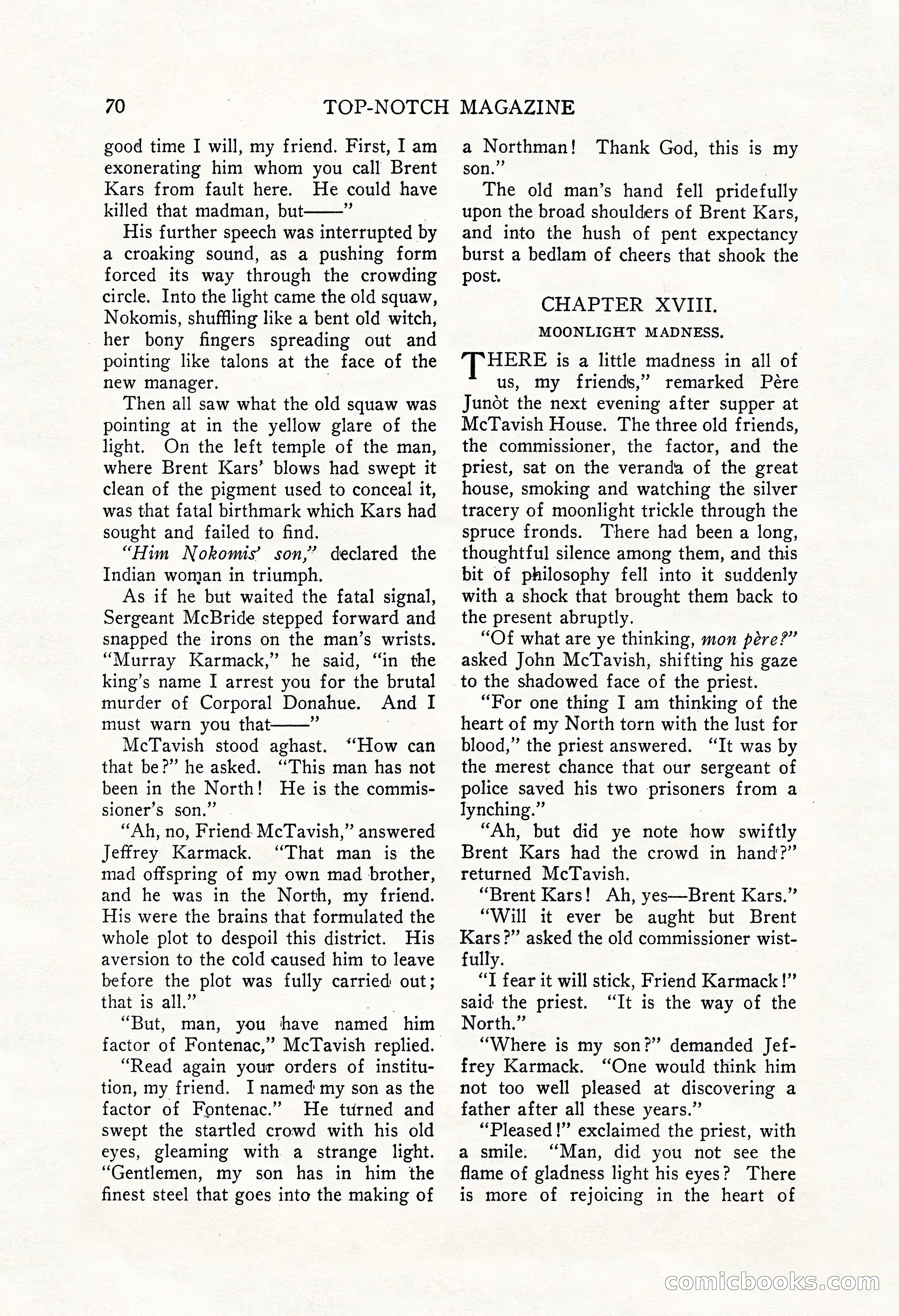 Top-Notch Magazine, December 1, 1926 — page 88 of 174
