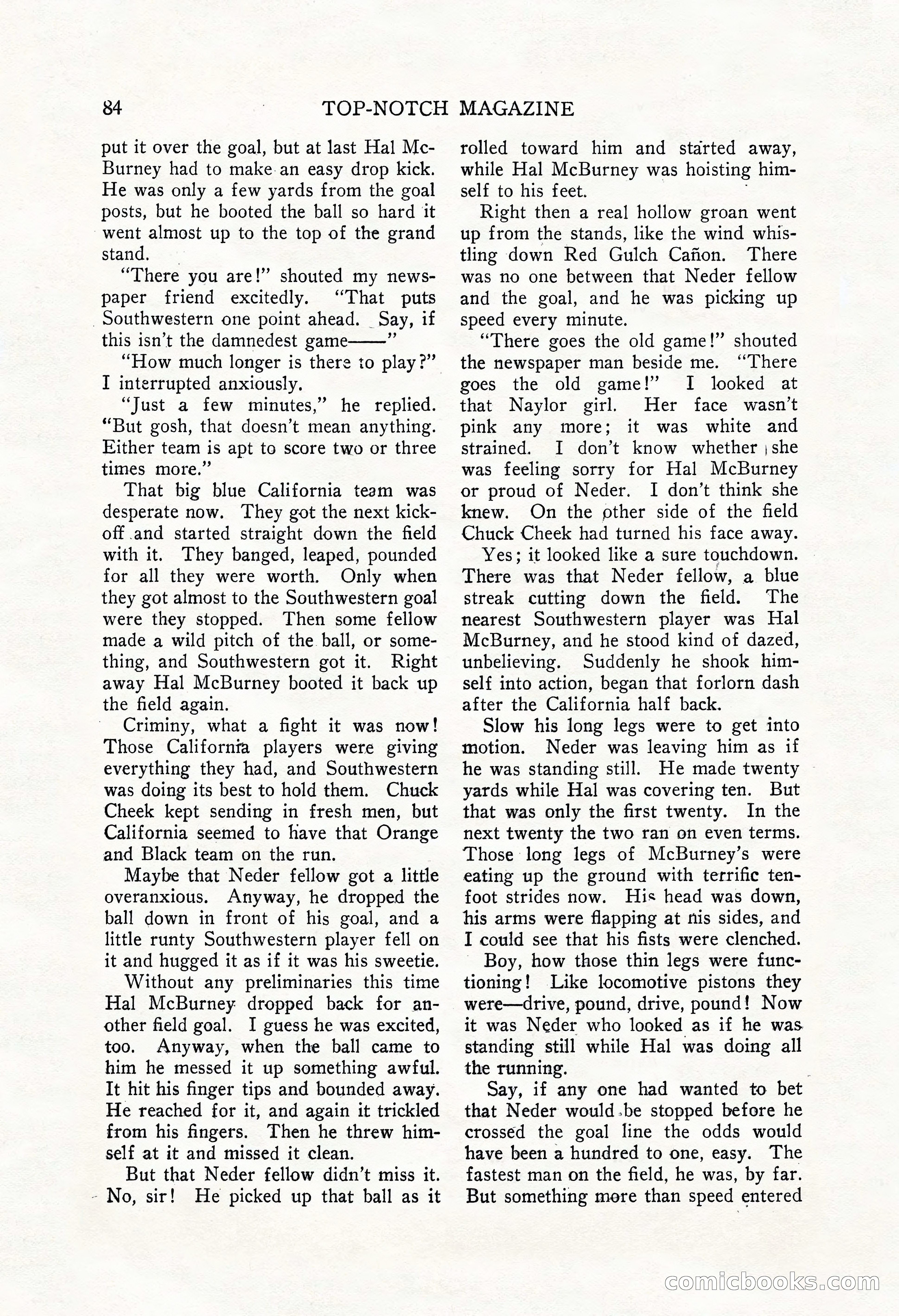 Top-Notch Magazine, December 1, 1926 — page 102 of 174