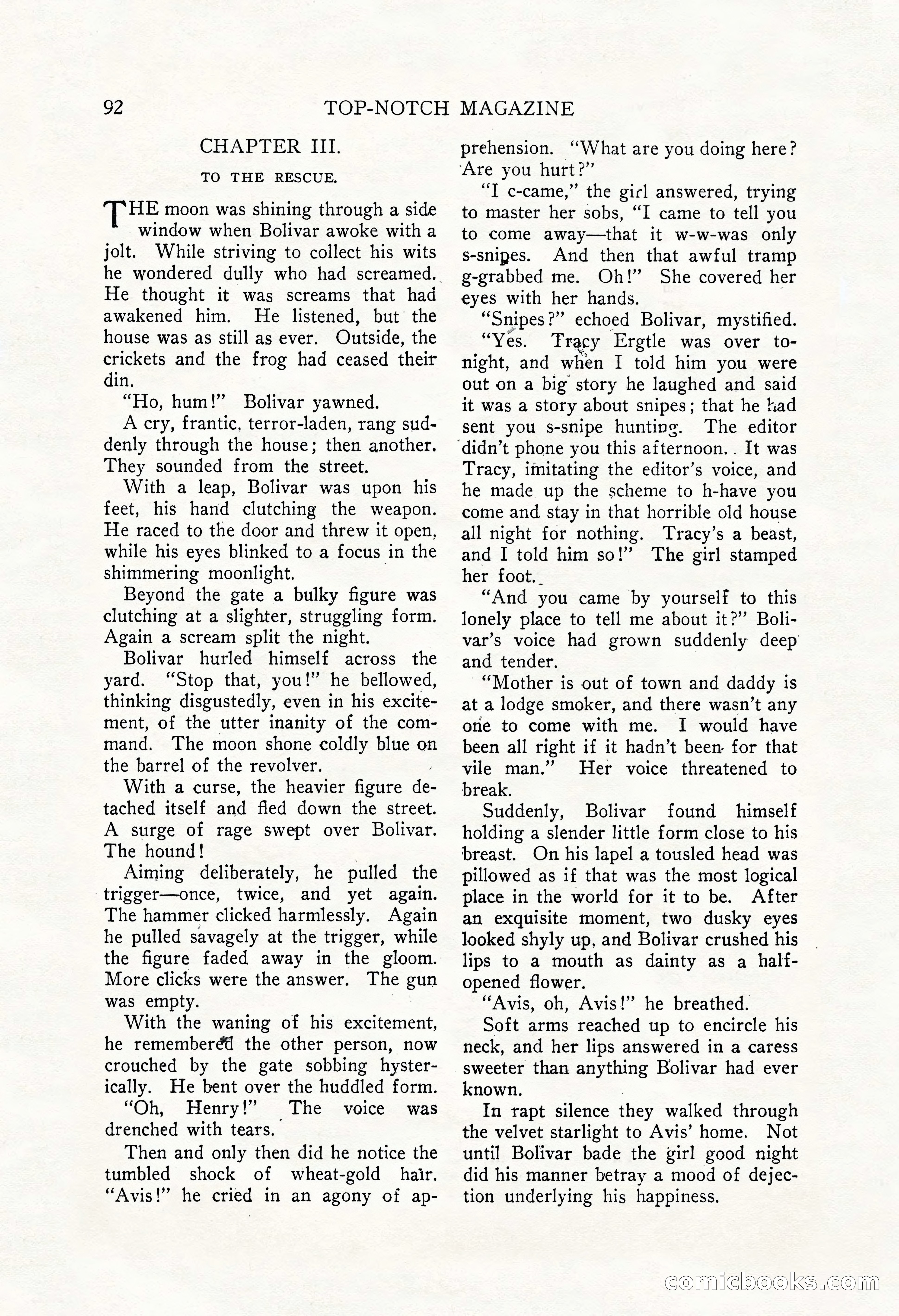 Top-Notch Magazine, December 1, 1926 — page 110 of 174