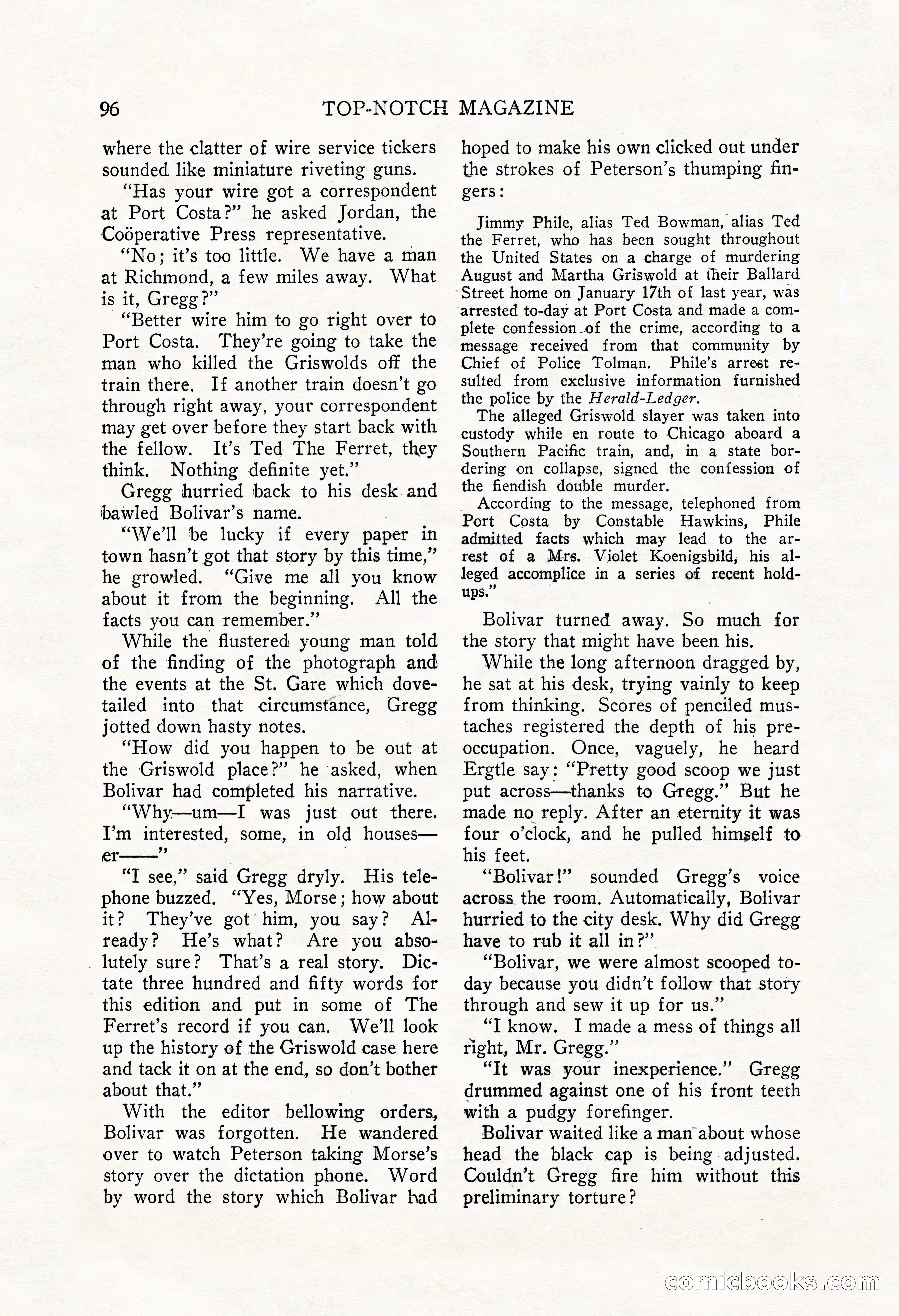 Top-Notch Magazine, December 1, 1926 — page 114 of 174