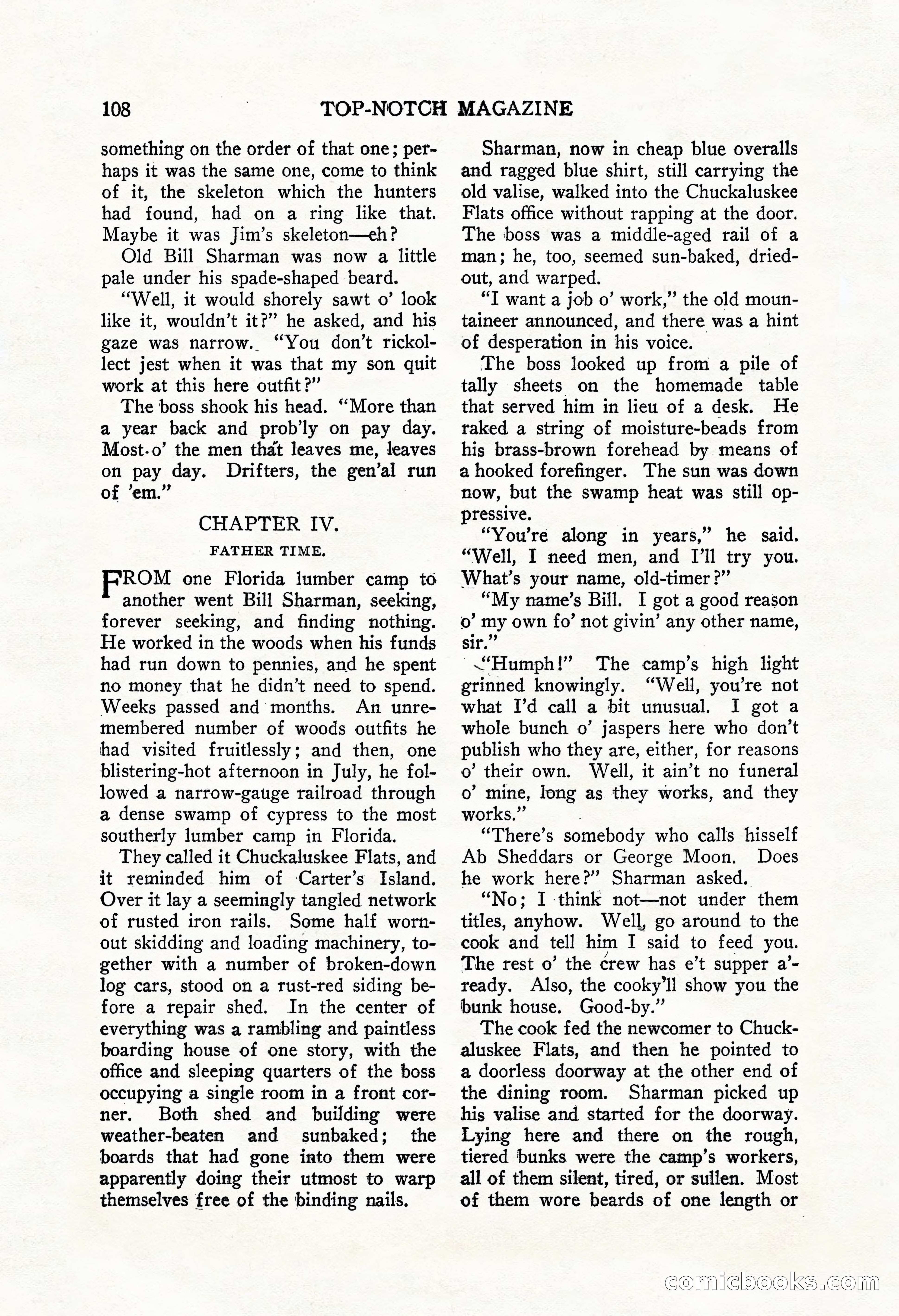 Top-Notch Magazine, December 1, 1926 — page 126 of 174