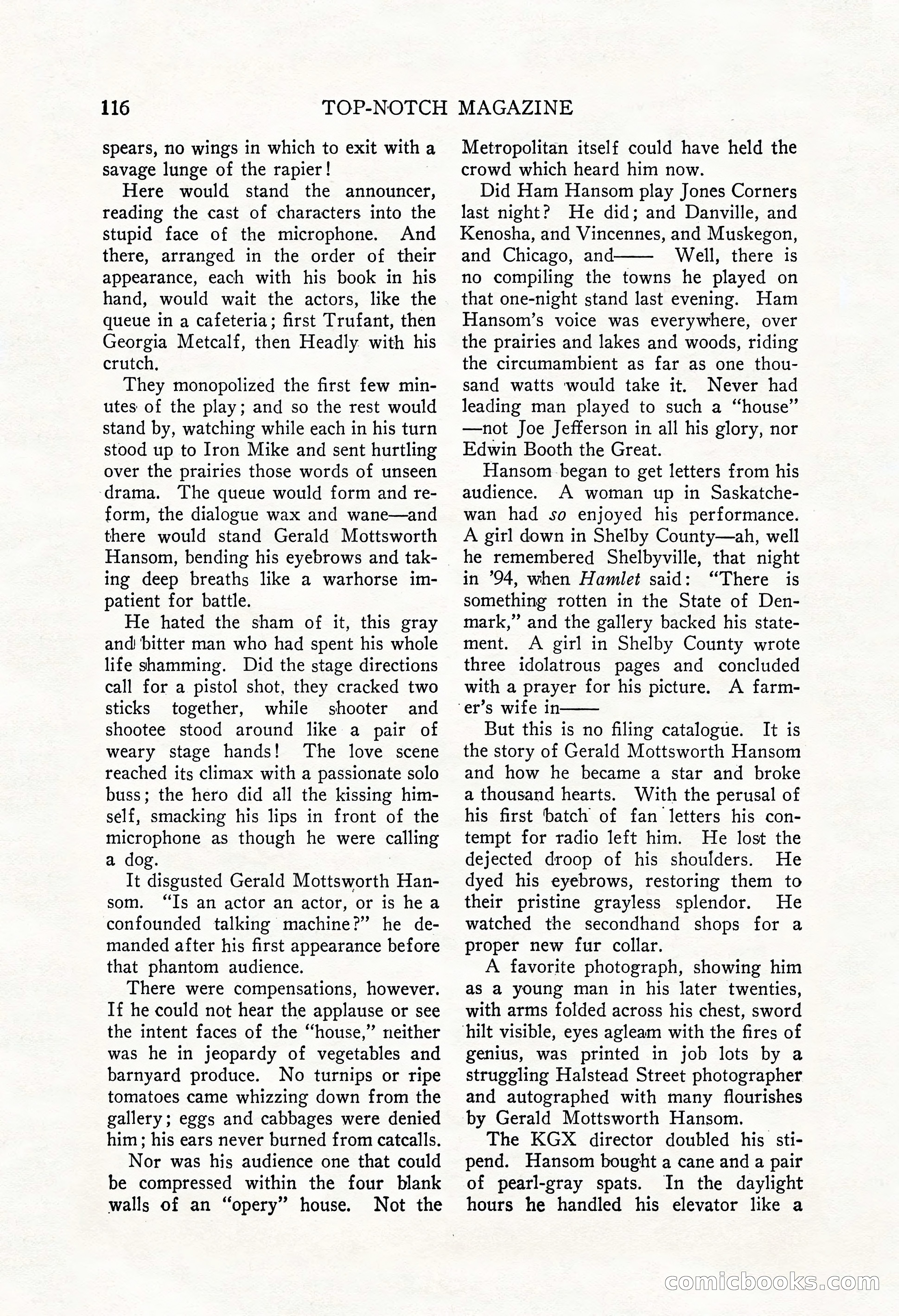 Top-Notch Magazine, December 1, 1926 — page 134 of 174