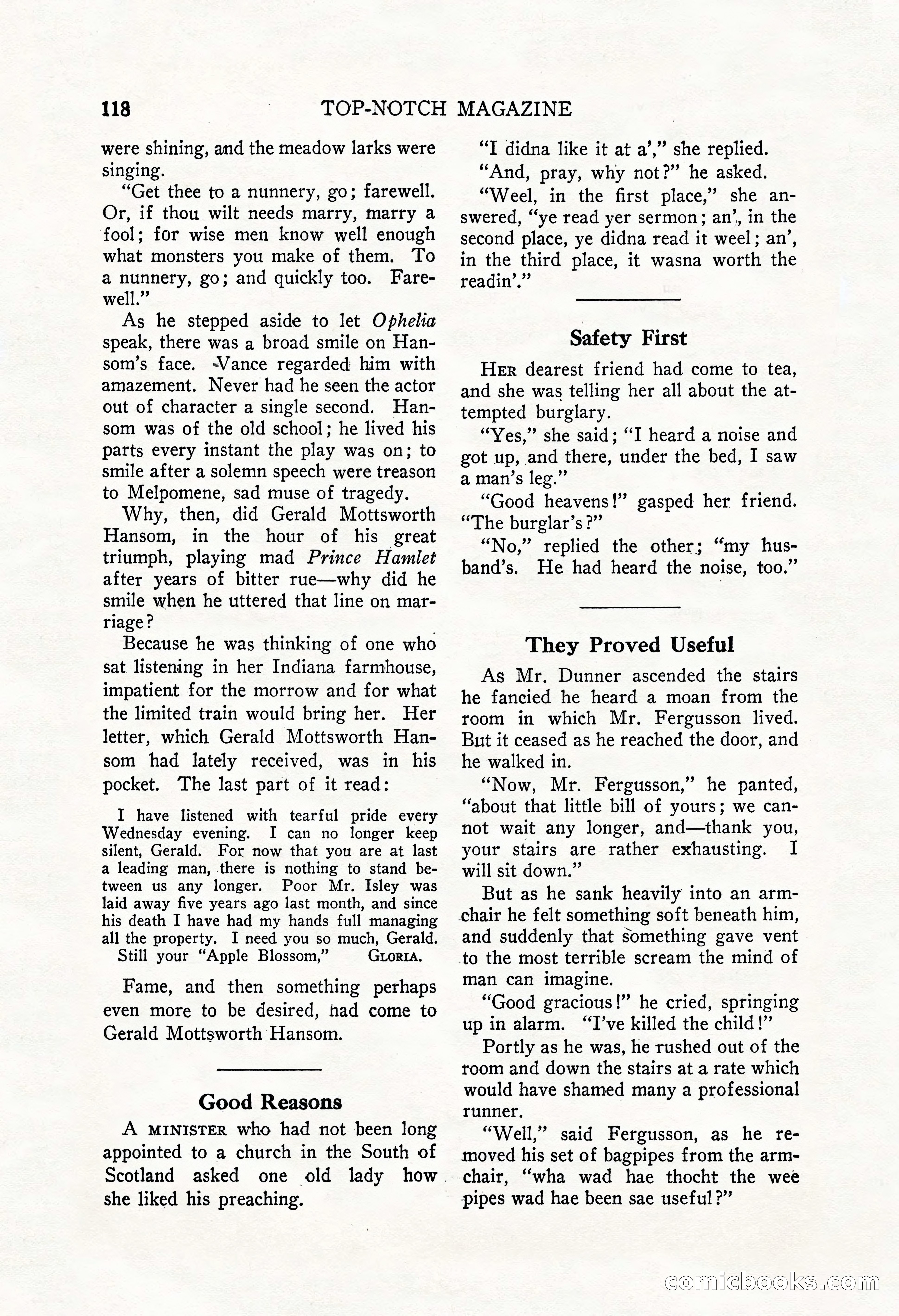 Top-Notch Magazine, December 1, 1926 — page 136 of 174