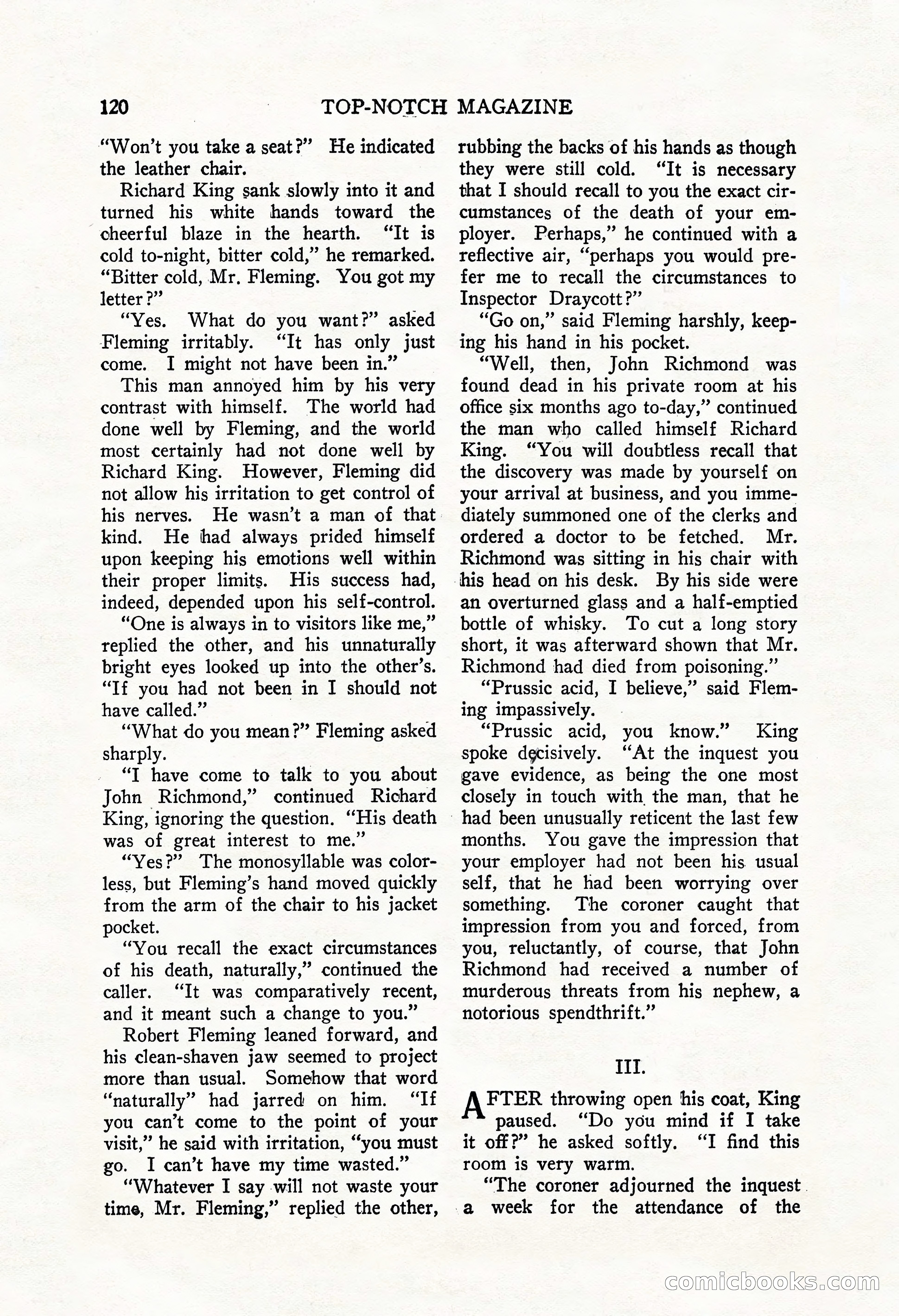 Top-Notch Magazine, December 1, 1926 — page 138 of 174