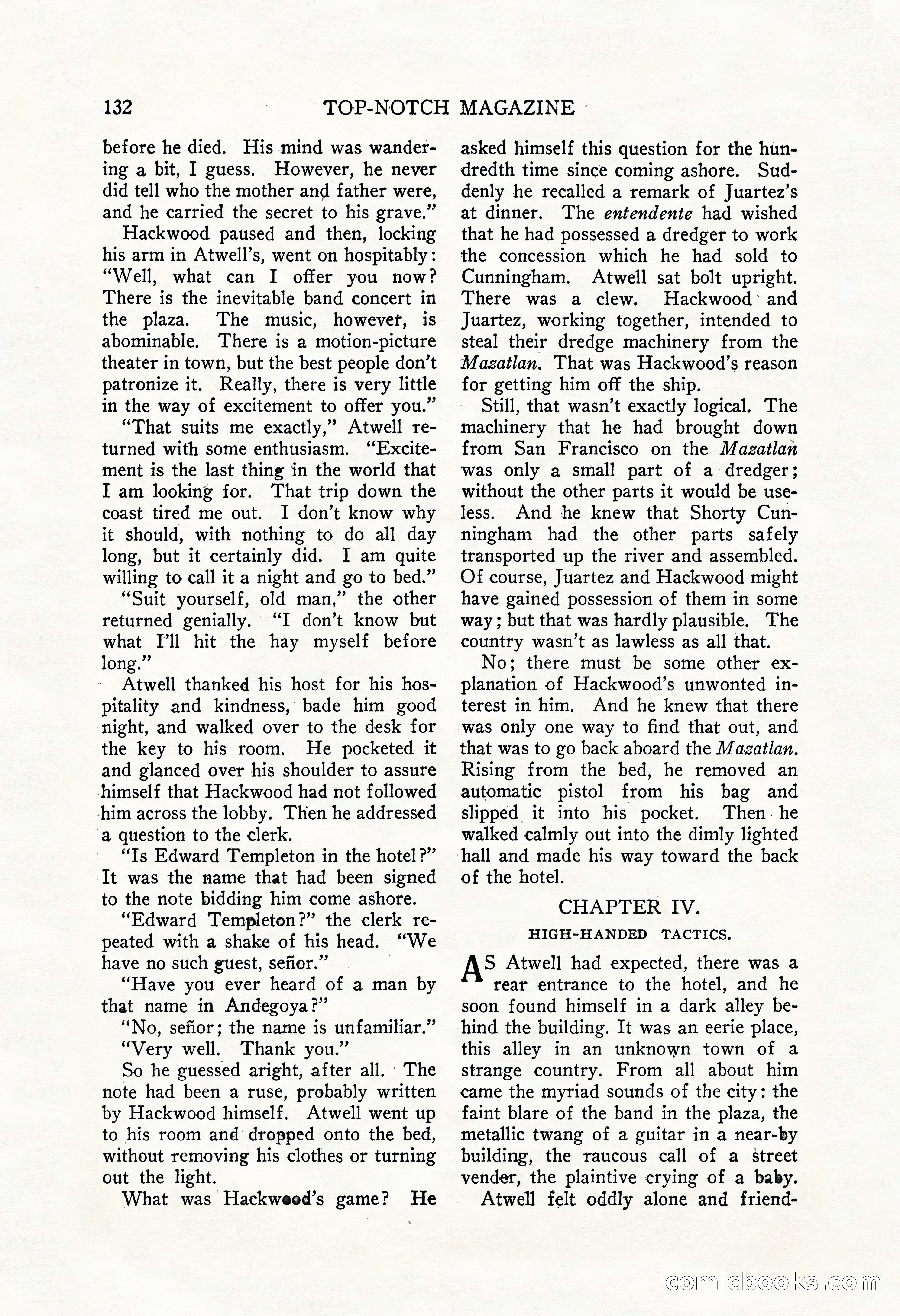 Top-Notch Magazine, December 1, 1926 — page 150 of 174