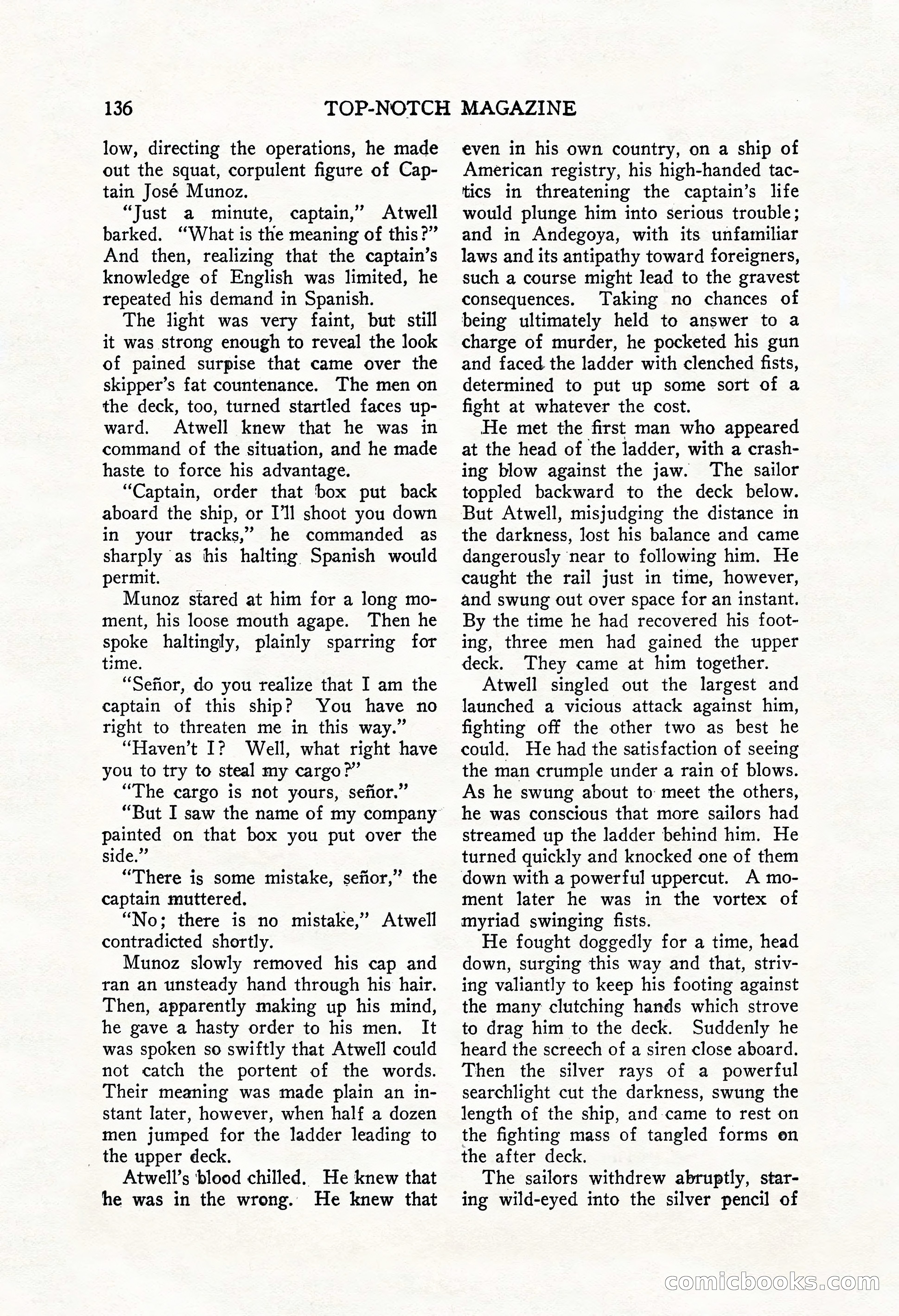 Top-Notch Magazine, December 1, 1926 — page 154 of 174