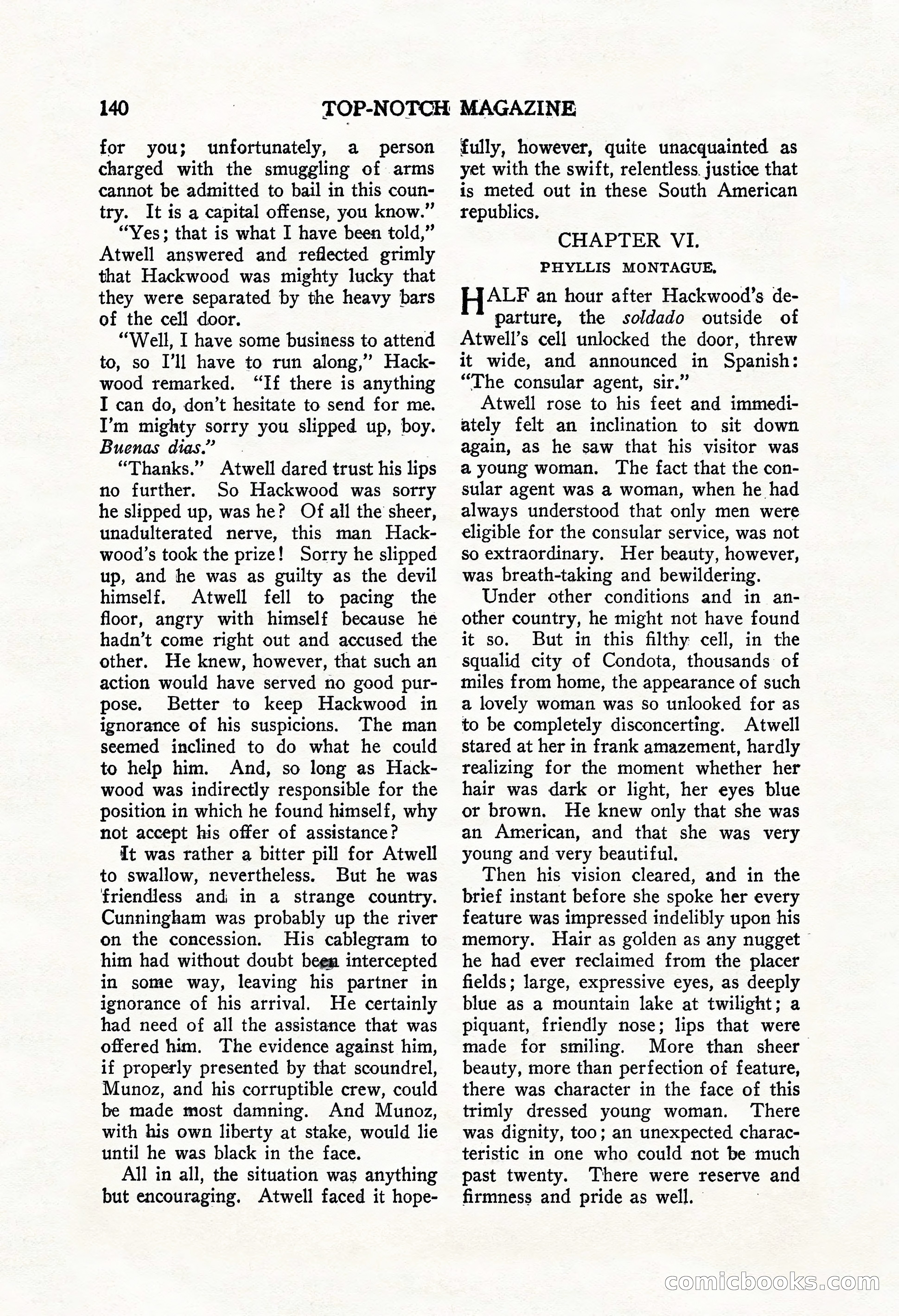 Top-Notch Magazine, December 1, 1926 — page 158 of 174
