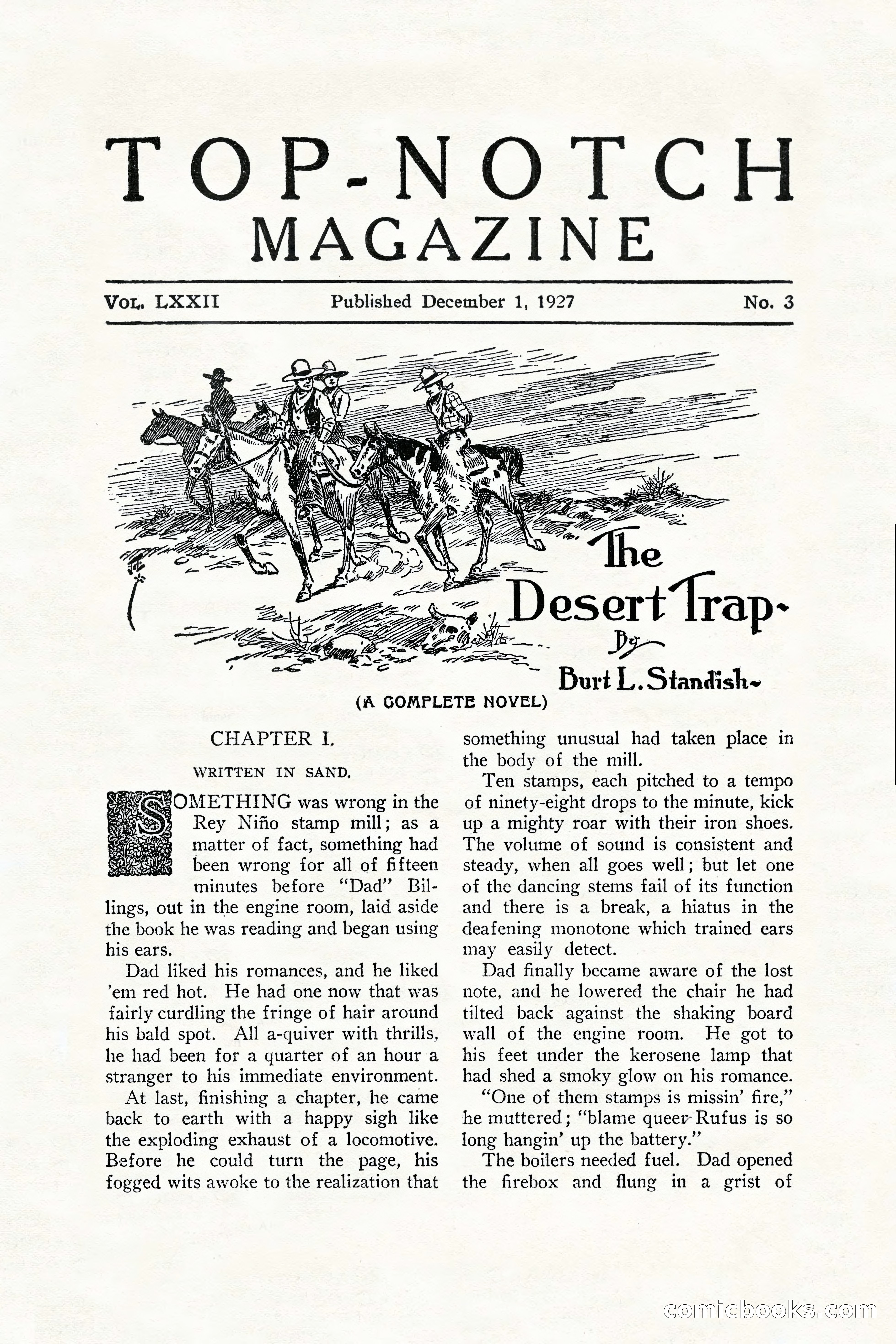 Top-Notch Magazine, December 1, 1927 — page 19 of 172