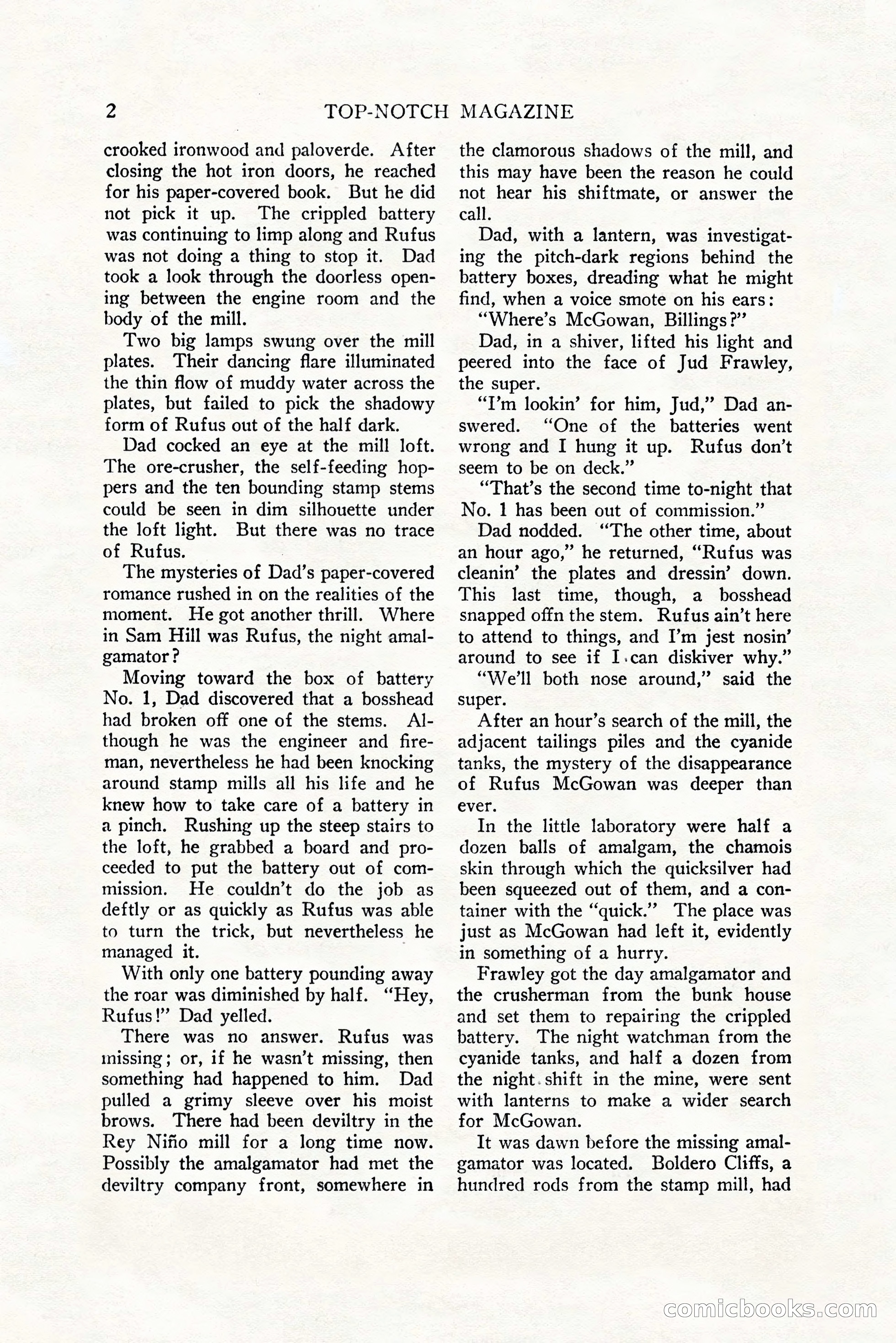 Top-Notch Magazine, December 1, 1927 — page 20 of 172