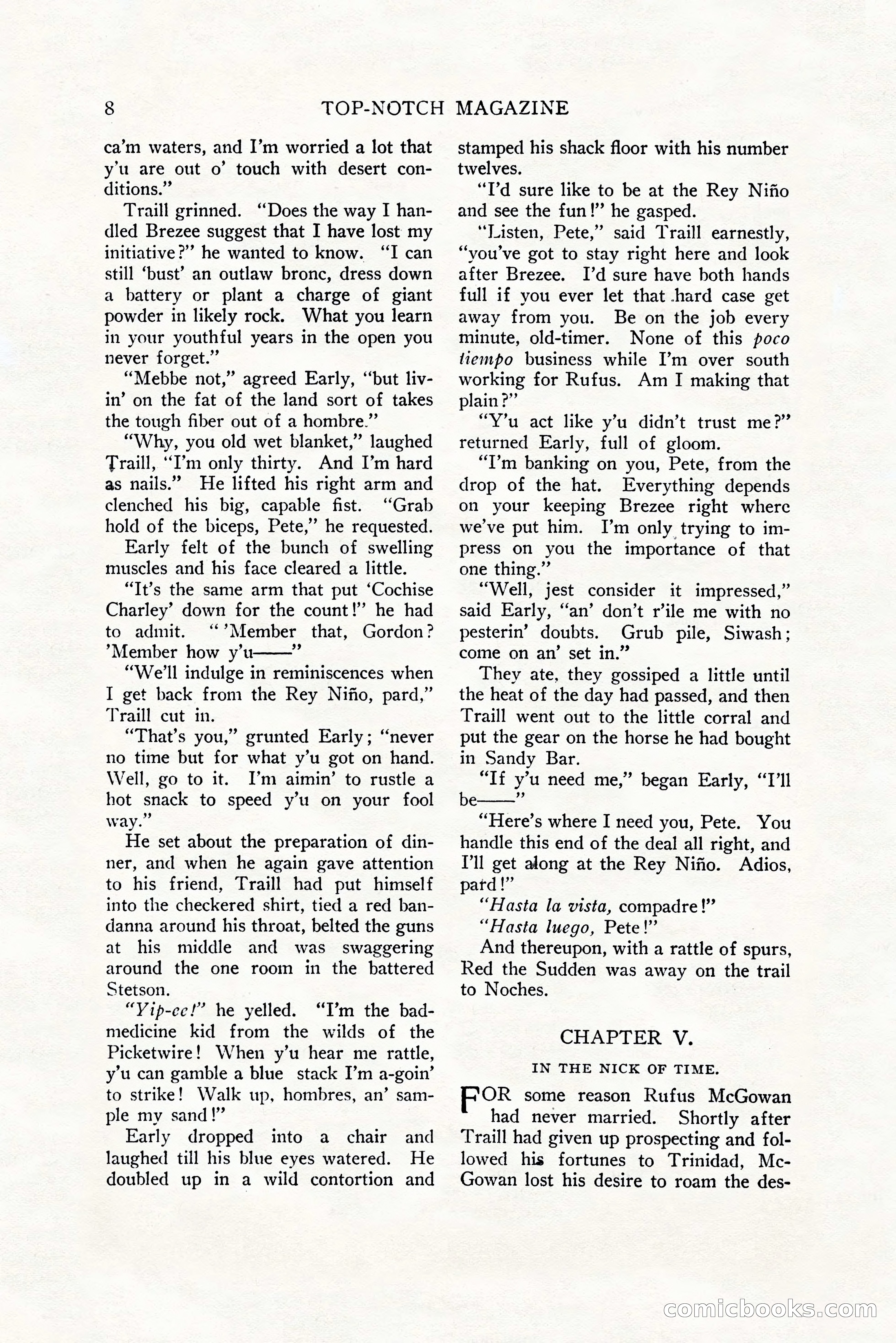 Top-Notch Magazine, December 1, 1927 — page 26 of 172
