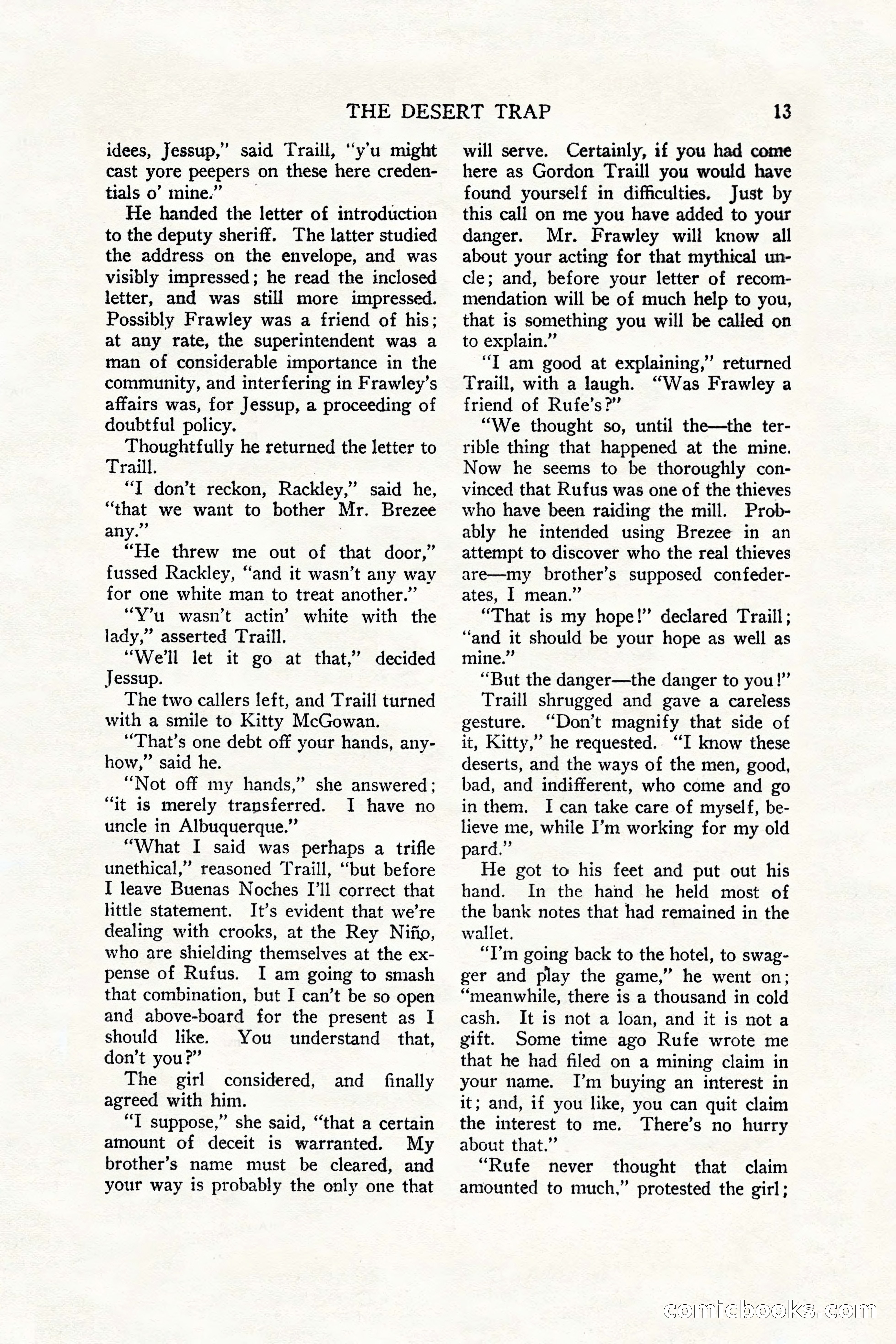 Top-Notch Magazine, December 1, 1927 — page 31 of 172