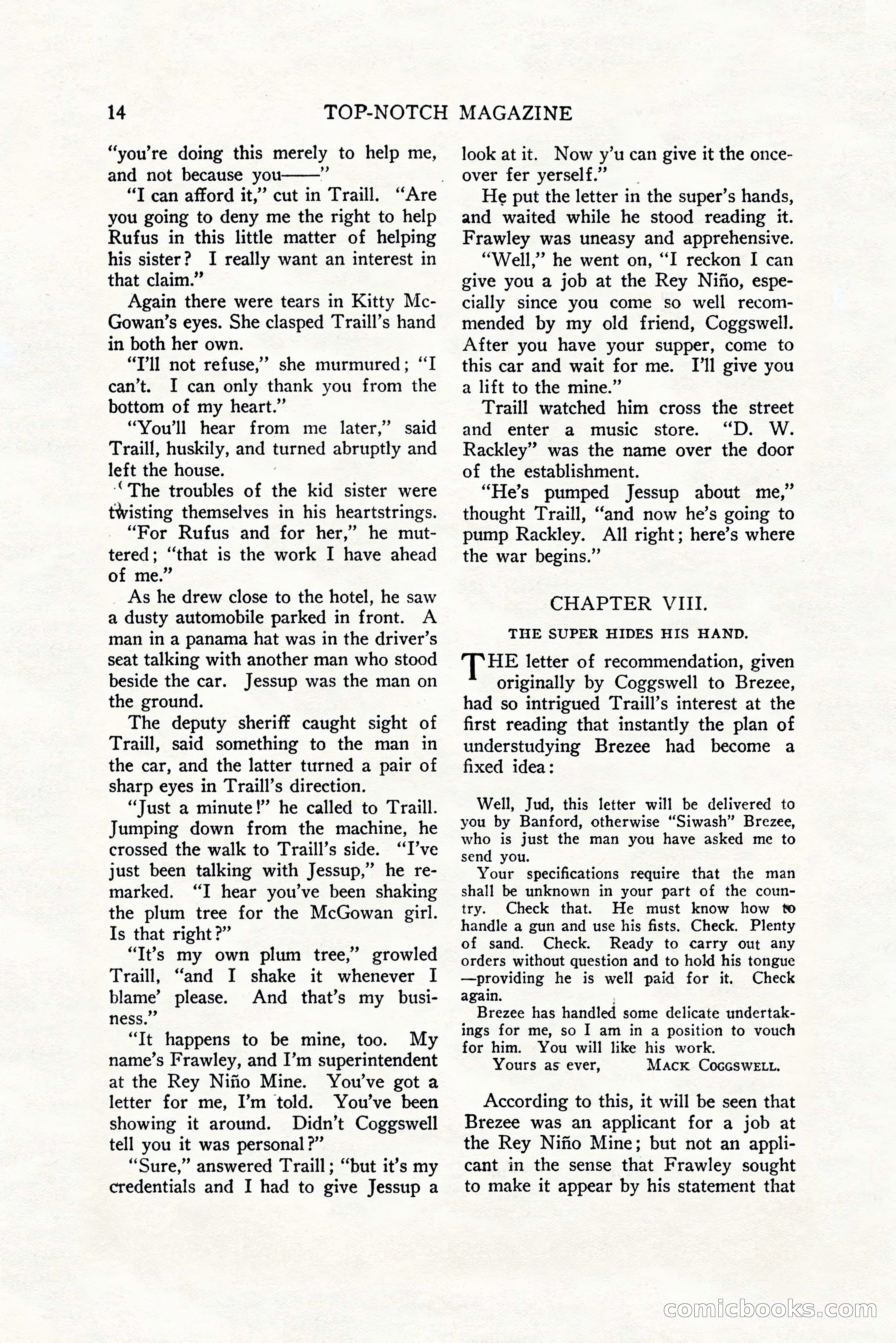 Top-Notch Magazine, December 1, 1927 — page 32 of 172