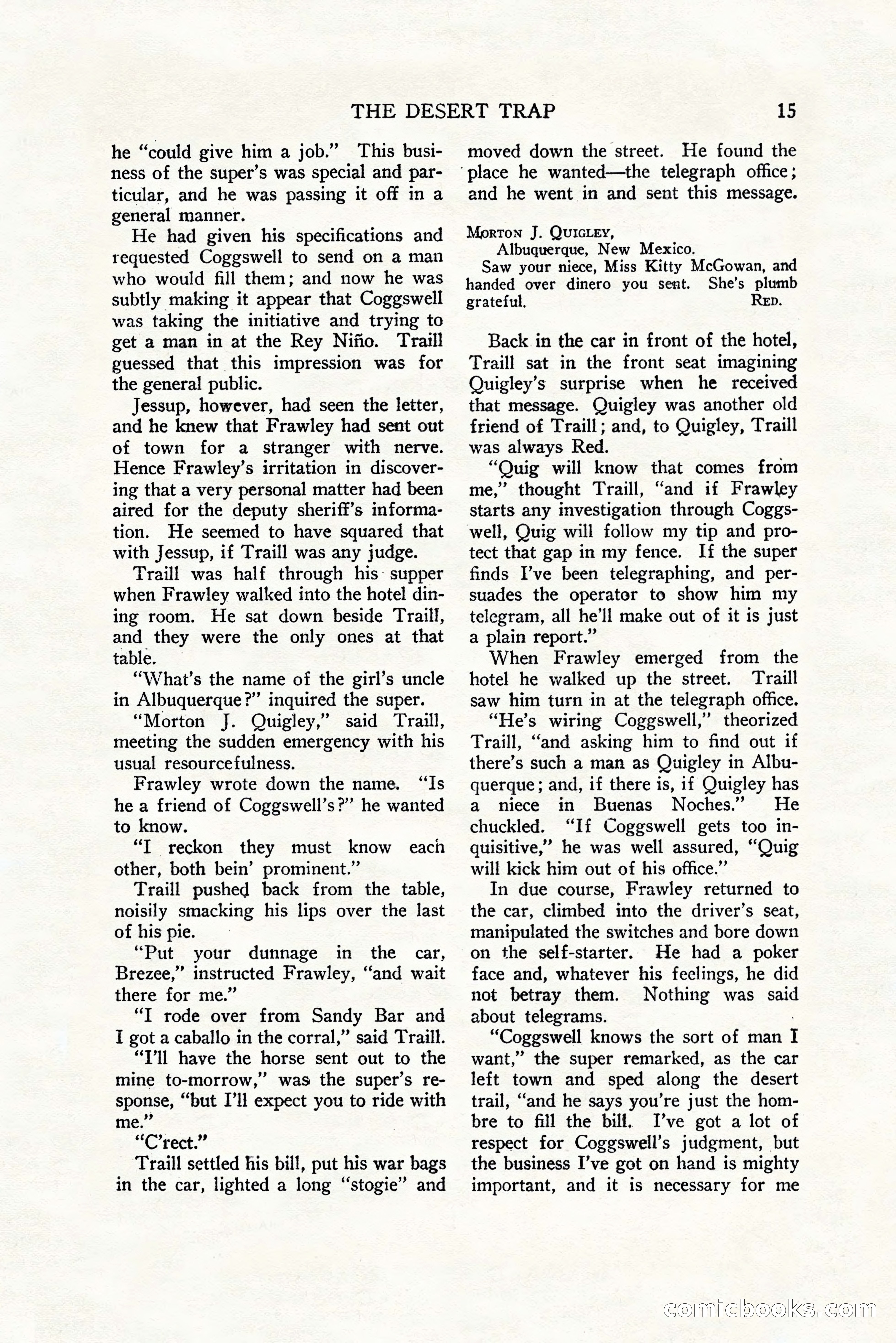 Top-Notch Magazine, December 1, 1927 — page 33 of 172